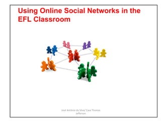 Using Online Social Networks in the EFL Classroom José Antônio da Silva/ Casa Thomas Jefferson 
