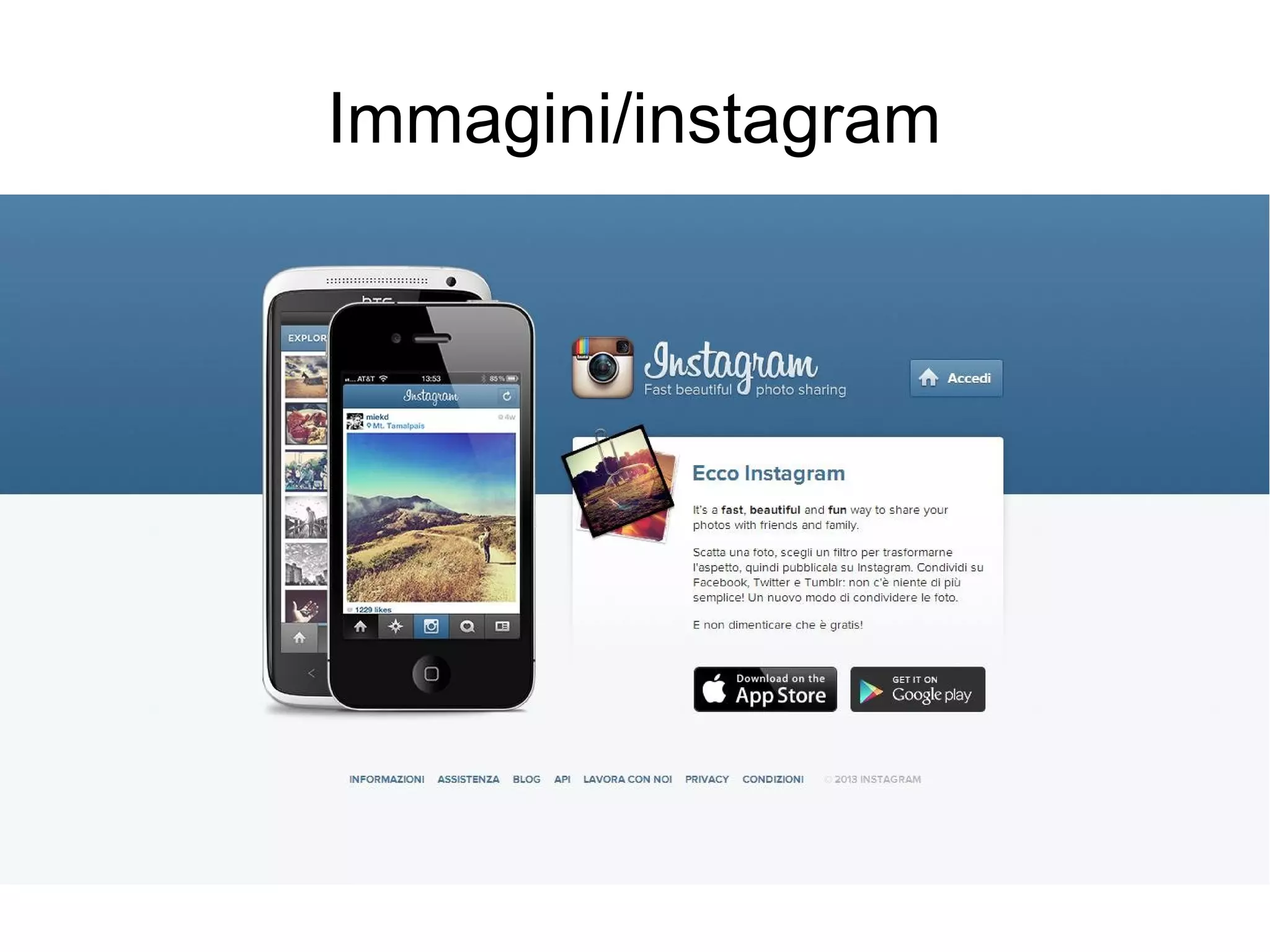 Immagini/instagram