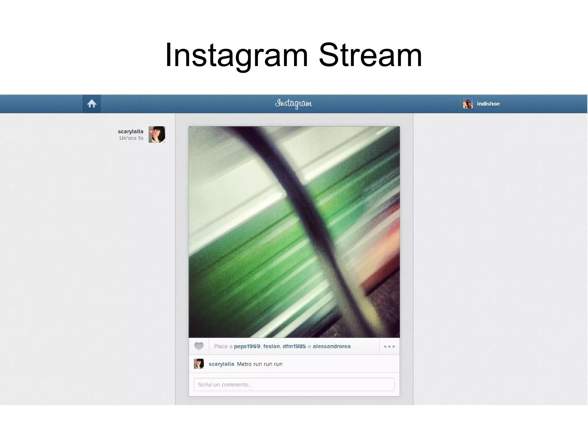 Instagram Stream