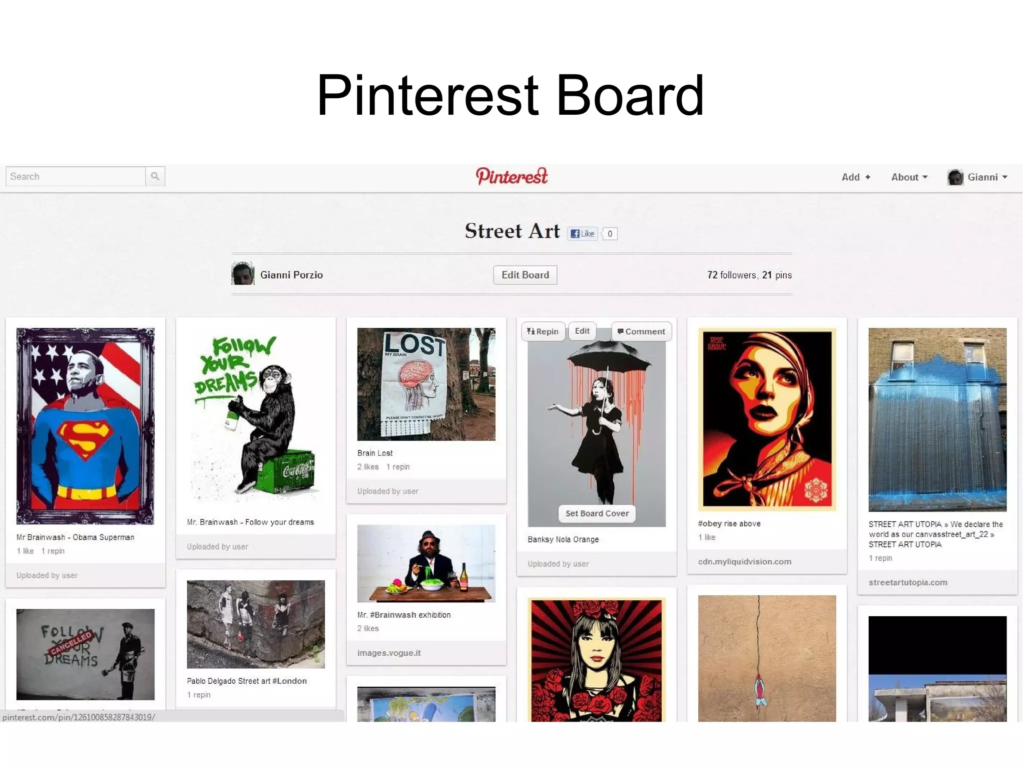 Pinterest Board