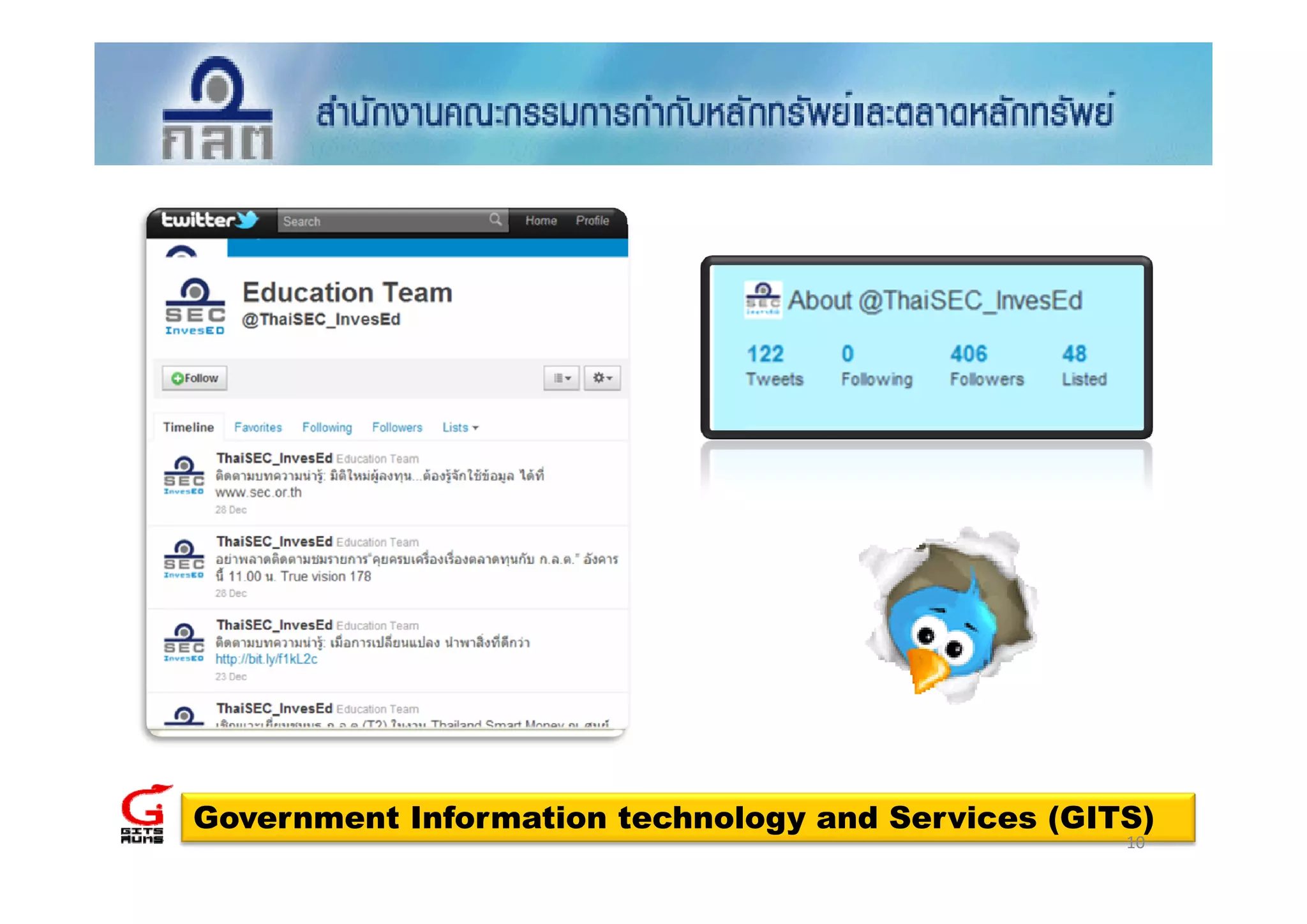 Government Information technology and Services (GITS)
                                                   10
 