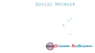 Social Network 
Addiction 
Sriram Ruthiran 
 