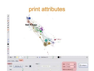print attributes
 