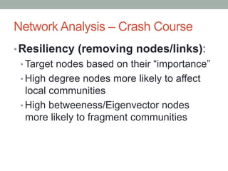 Social network analysis | PDF