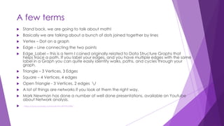 Social Network Analysis Introduction including Data Structure Graph ...