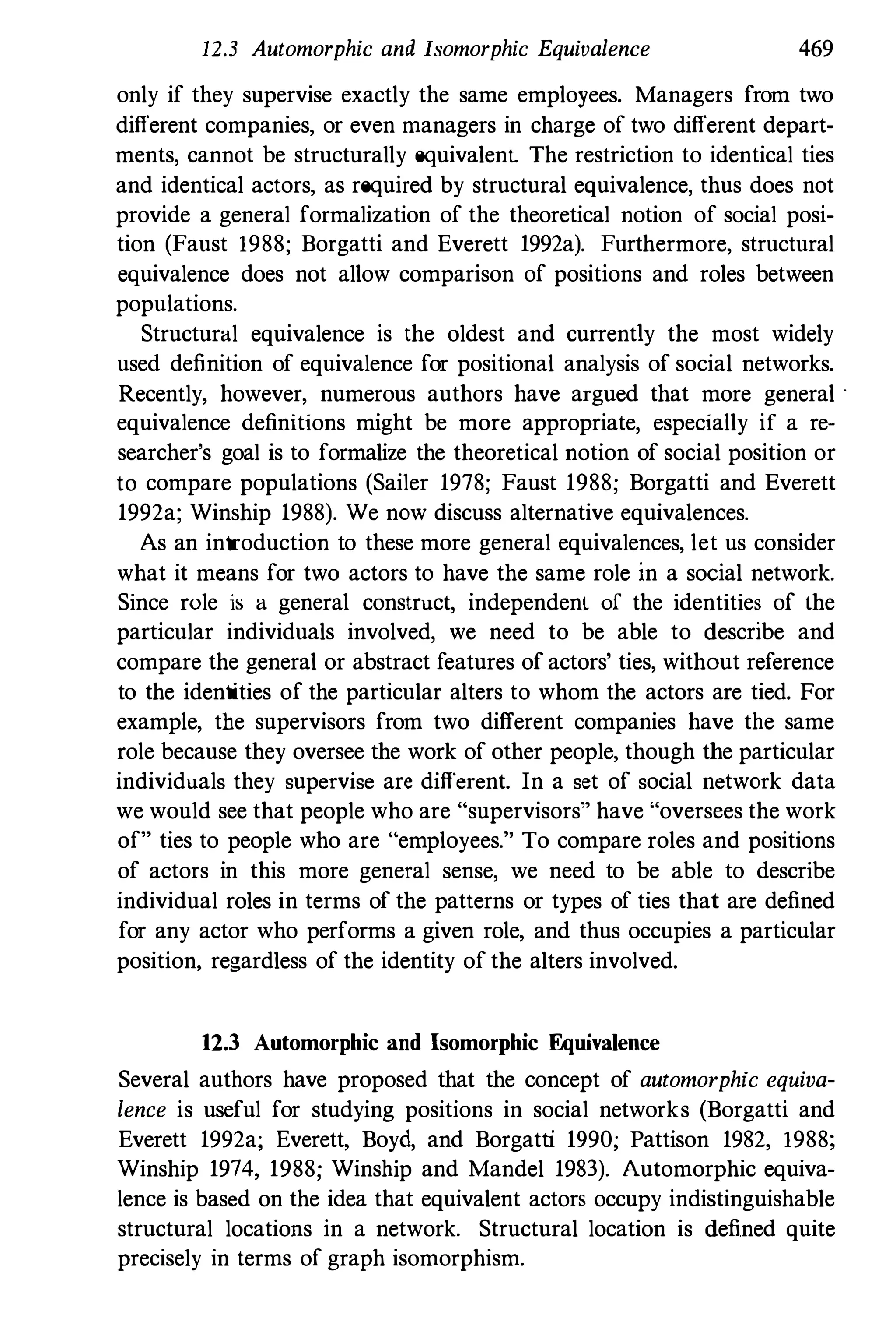 Social Network Analysis [1994]