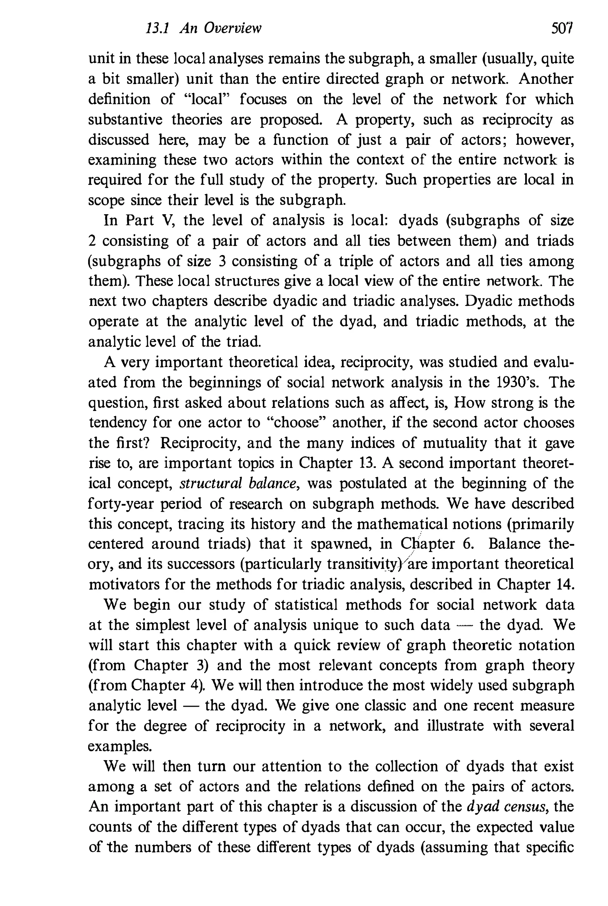 Social Network Analysis [1994]