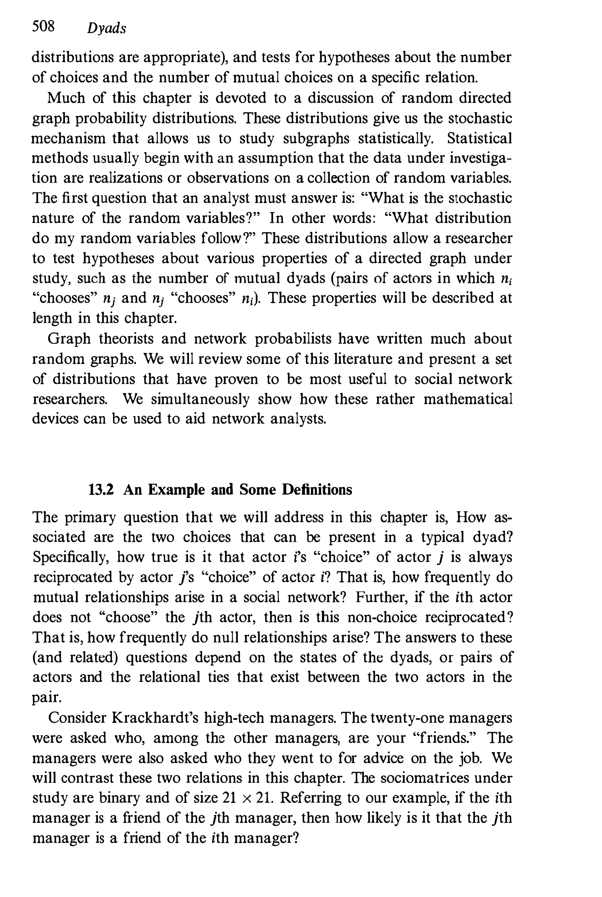 Social Network Analysis [1994]