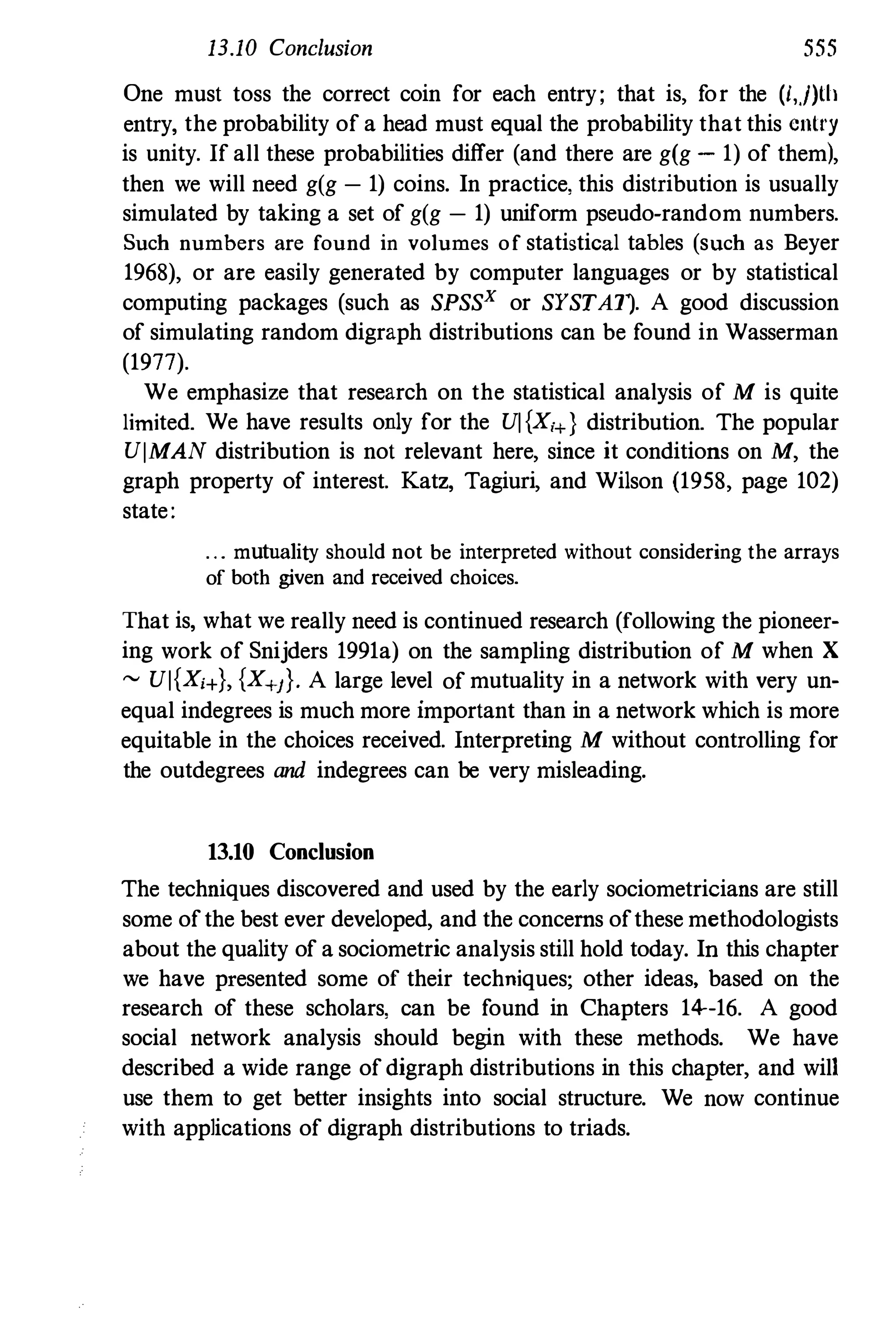 Social Network Analysis [1994]