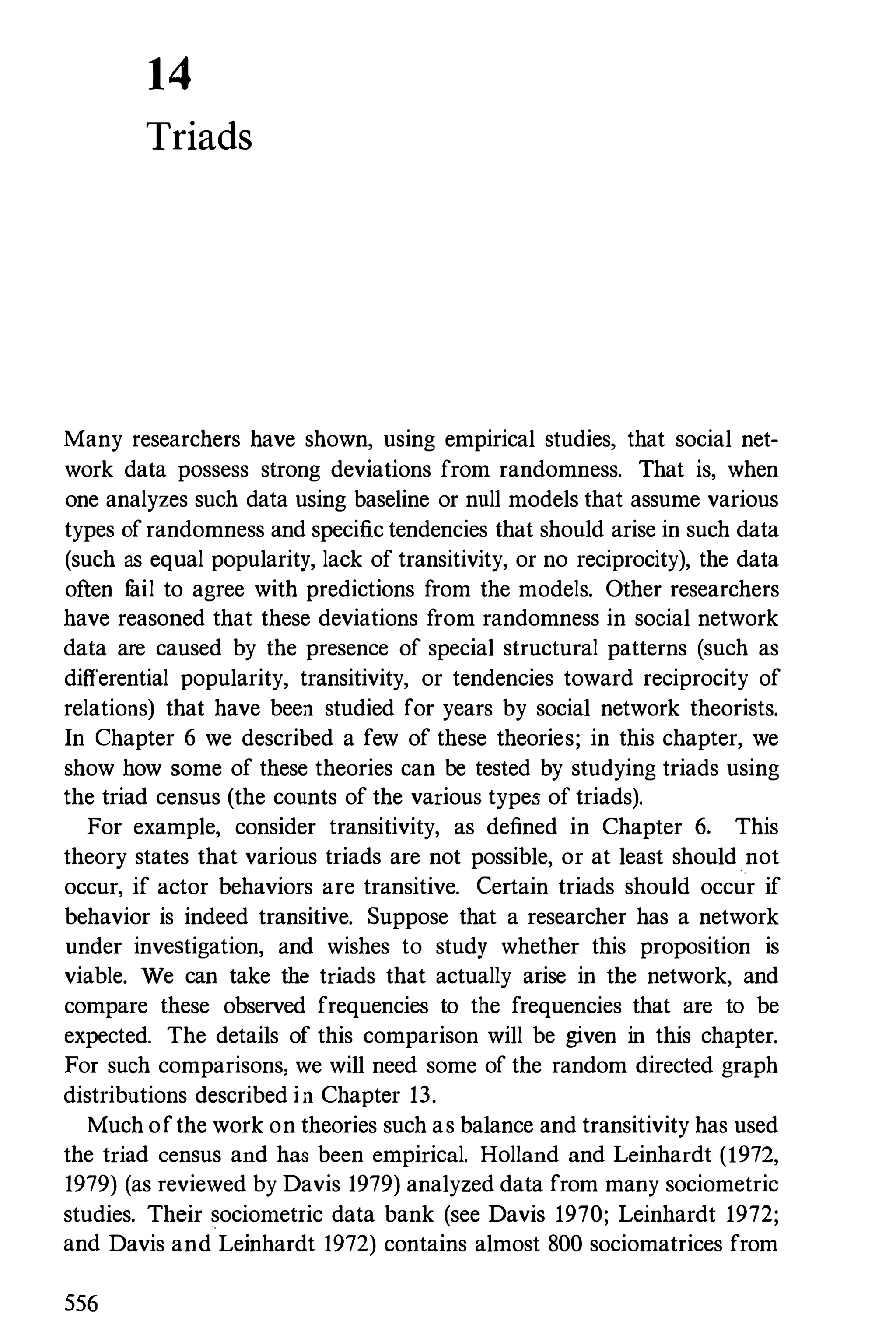 Social Network Analysis [1994]