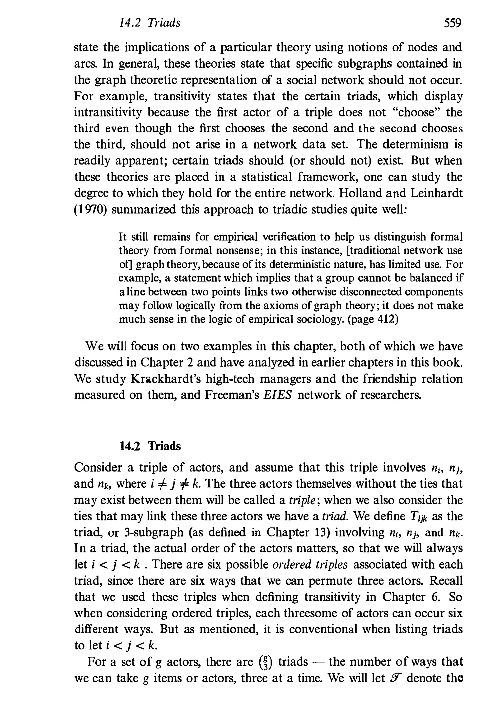 Social Network Analysis [1994]