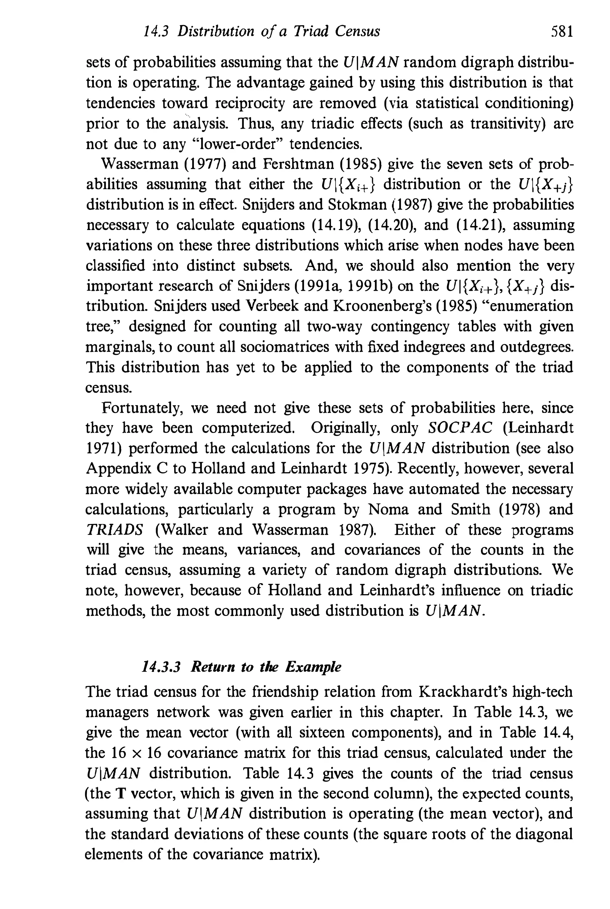 Social Network Analysis [1994]