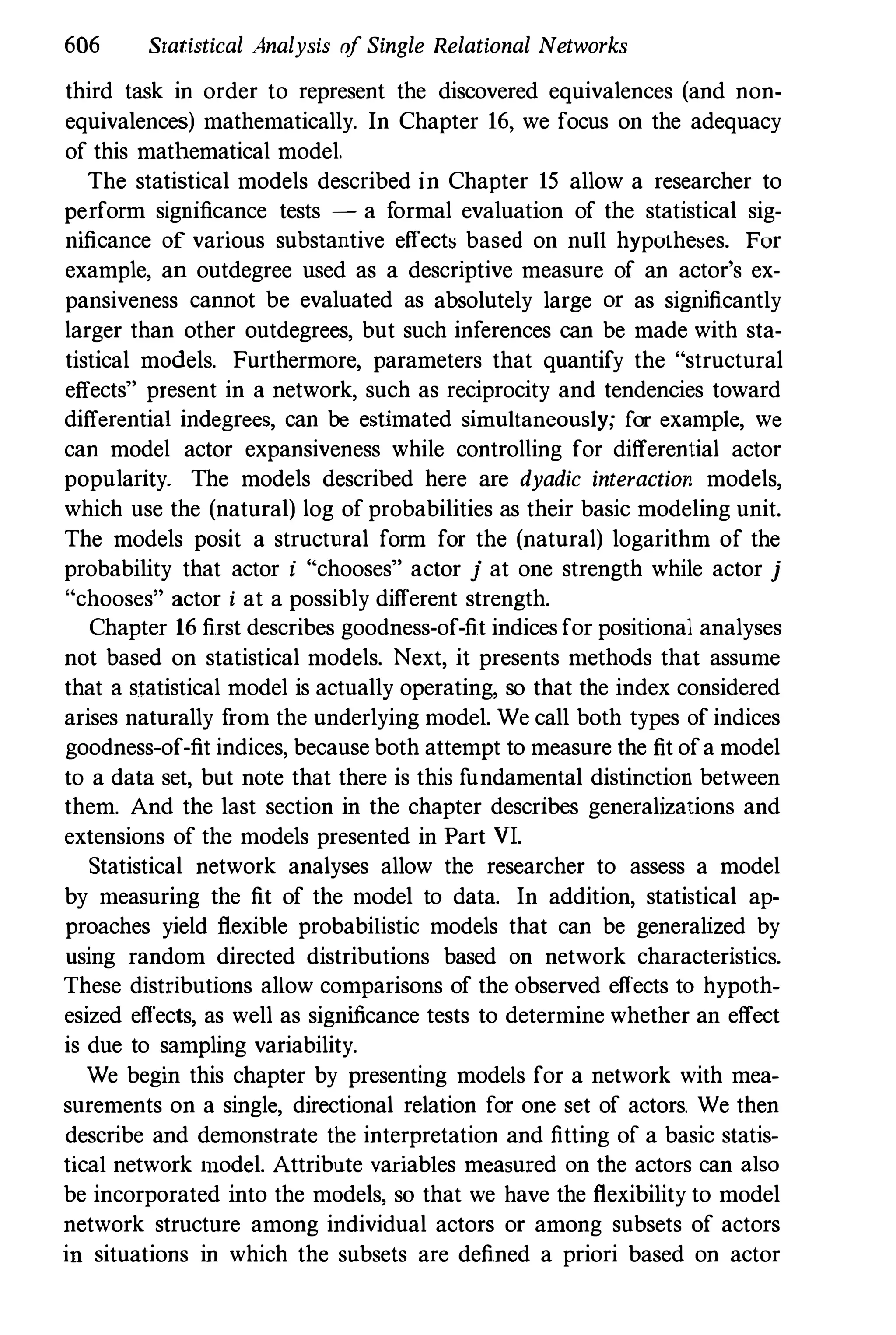 Social Network Analysis [1994]