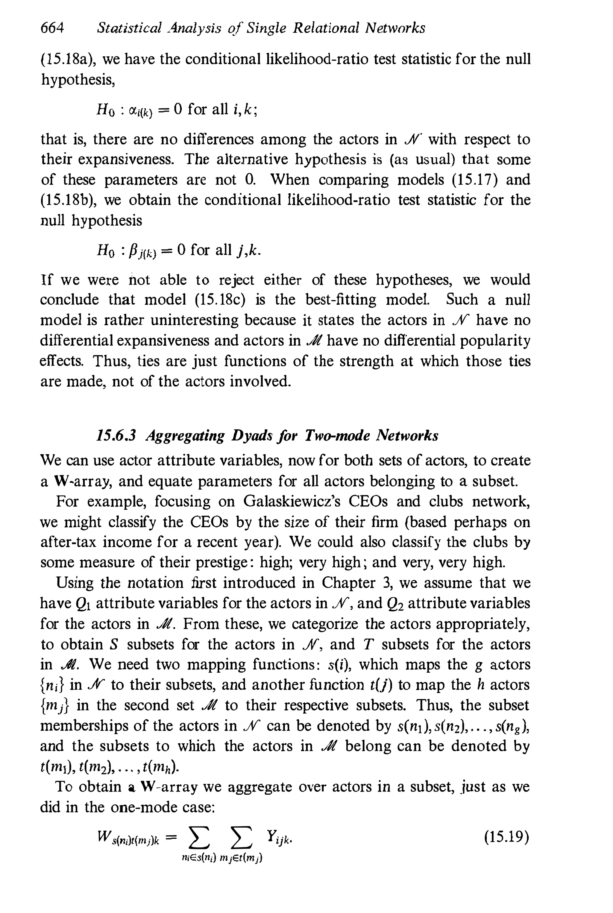 Social Network Analysis [1994]
