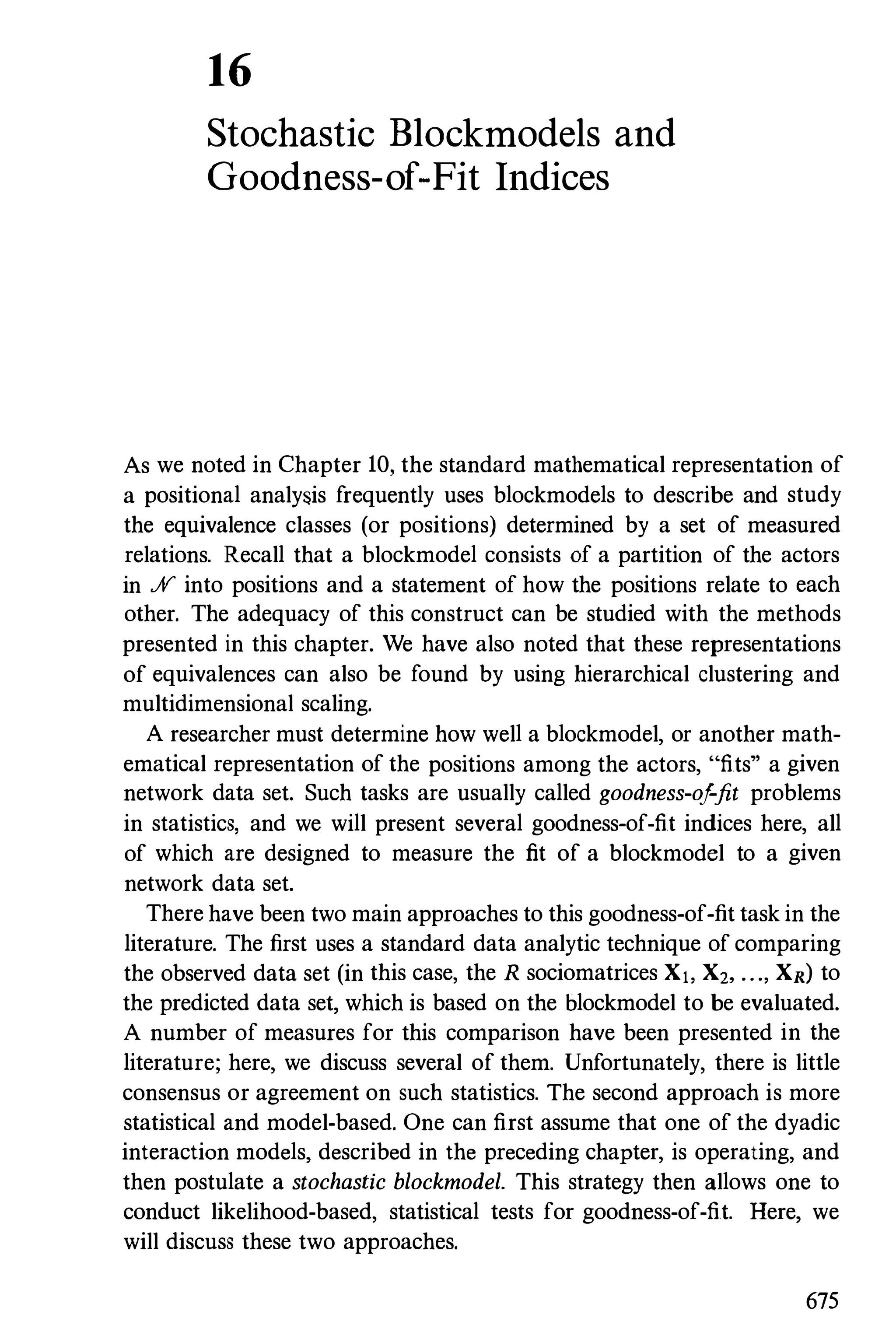 Social Network Analysis [1994]