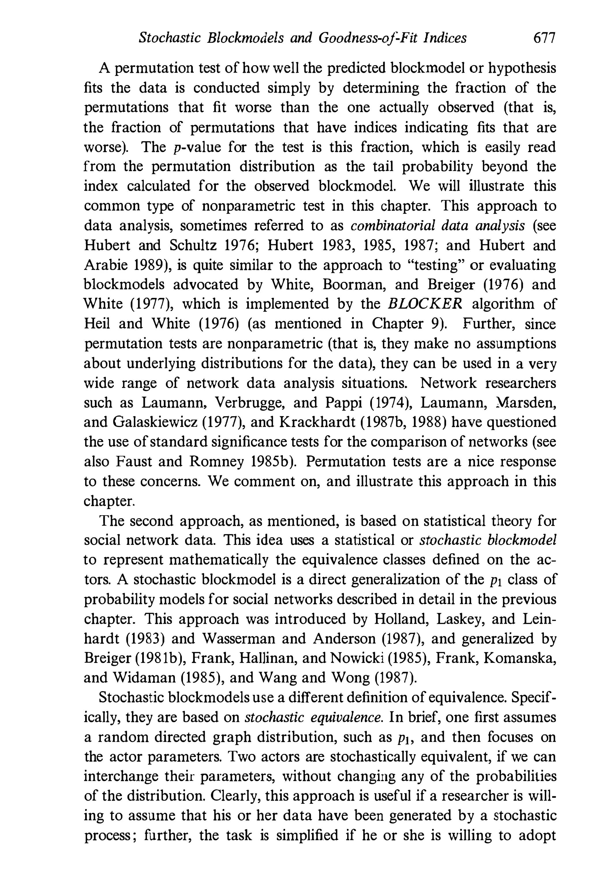 Social Network Analysis [1994]