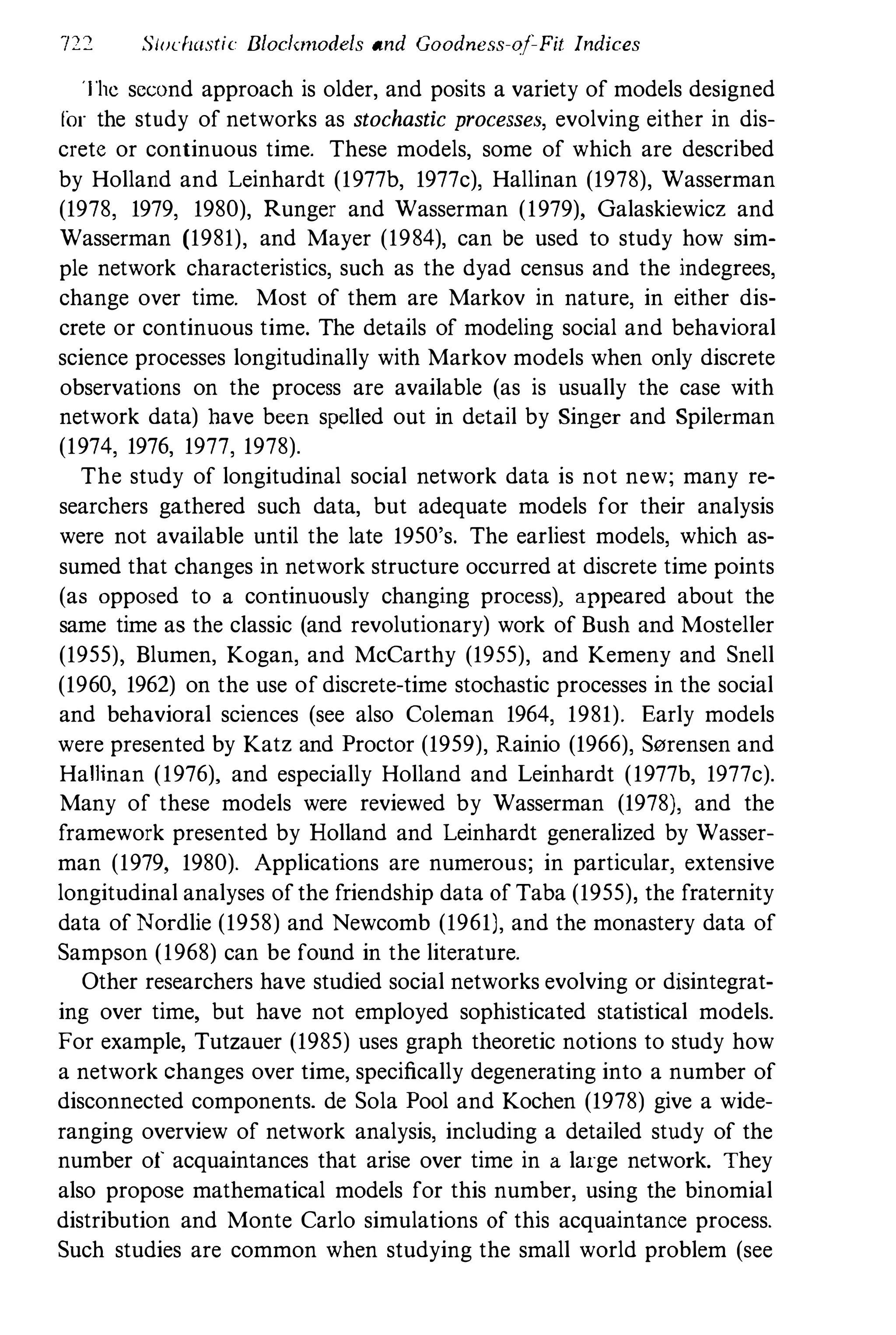 Social Network Analysis [1994]
