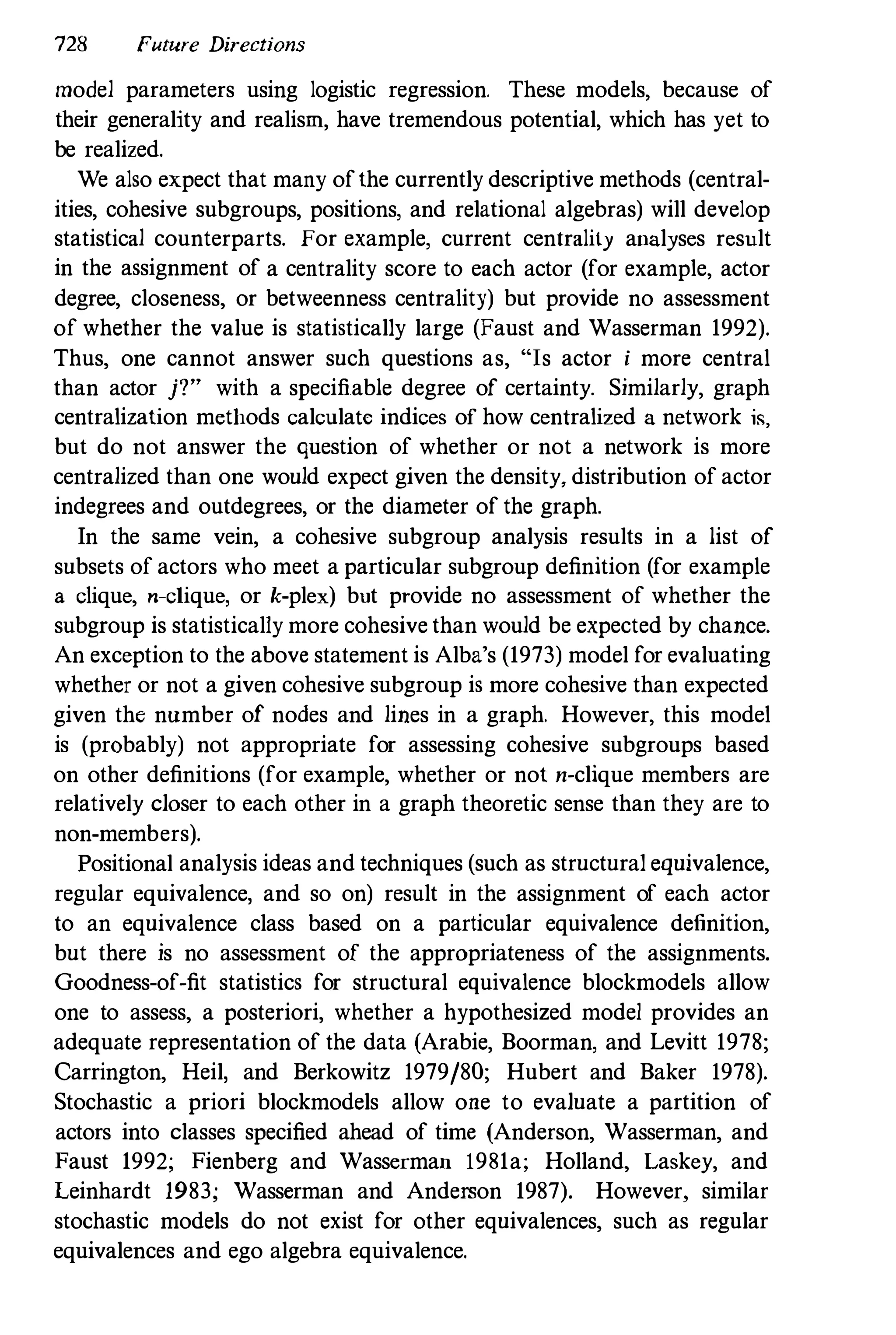 Social Network Analysis [1994]