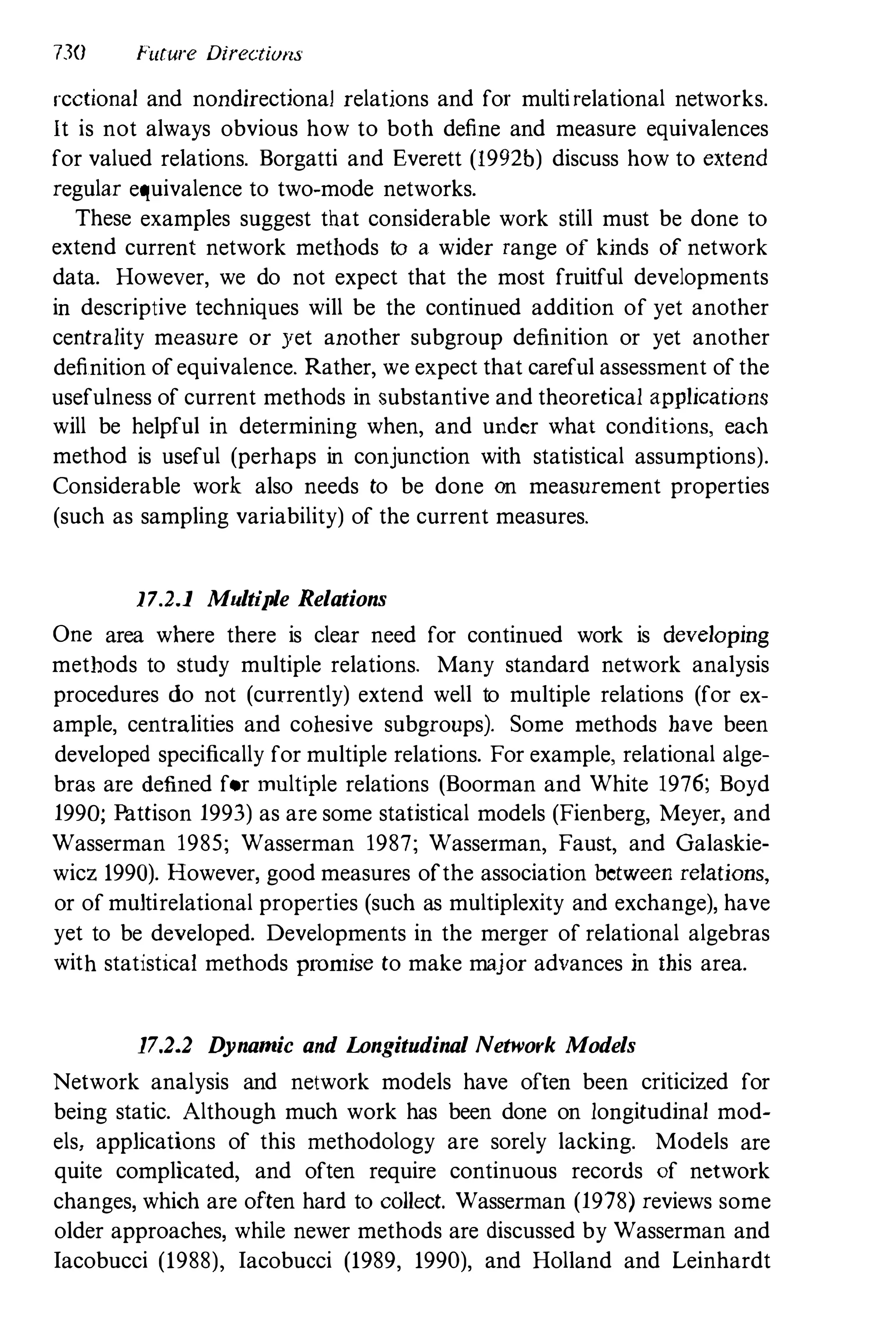 Social Network Analysis [1994]