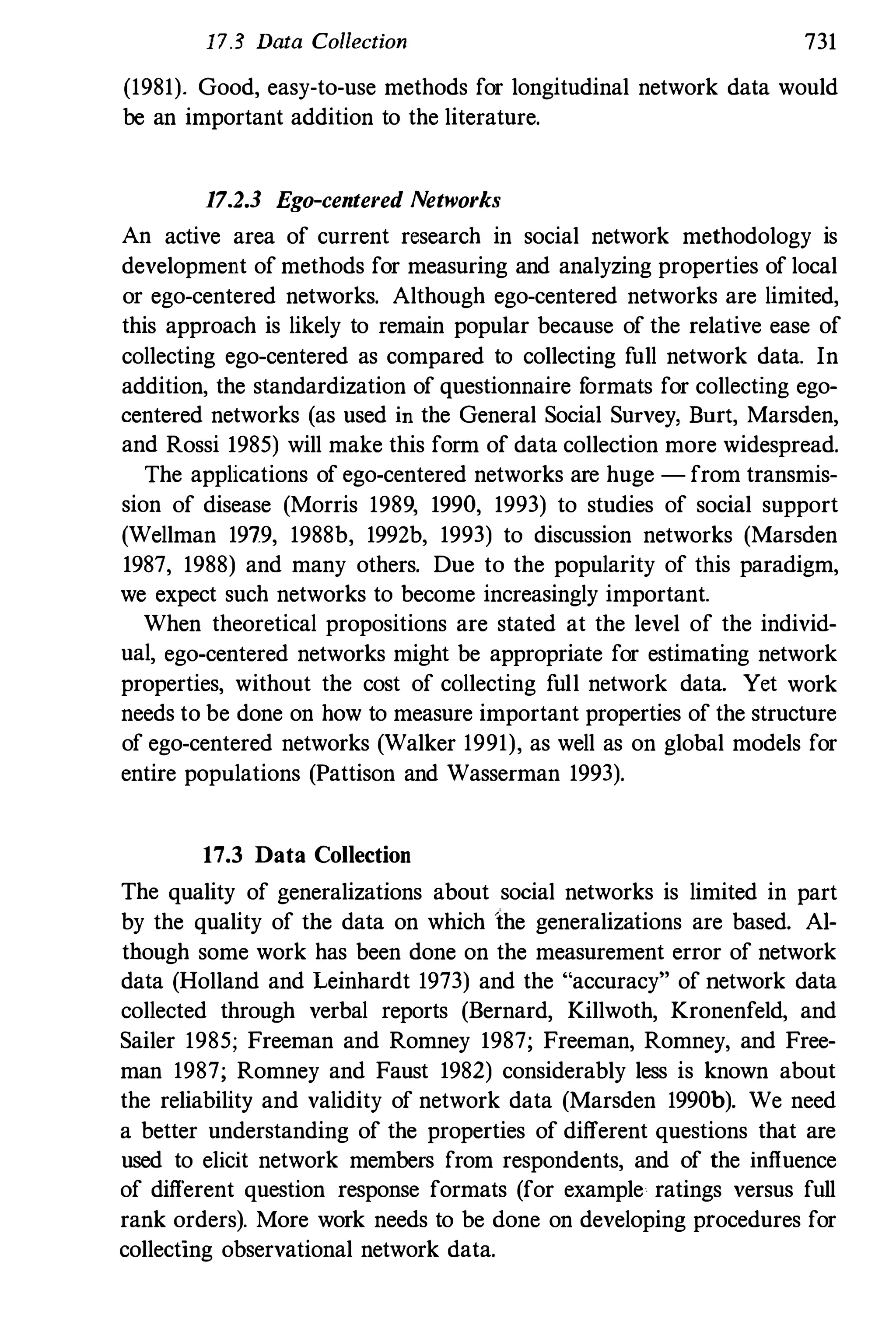 Social Network Analysis [1994]