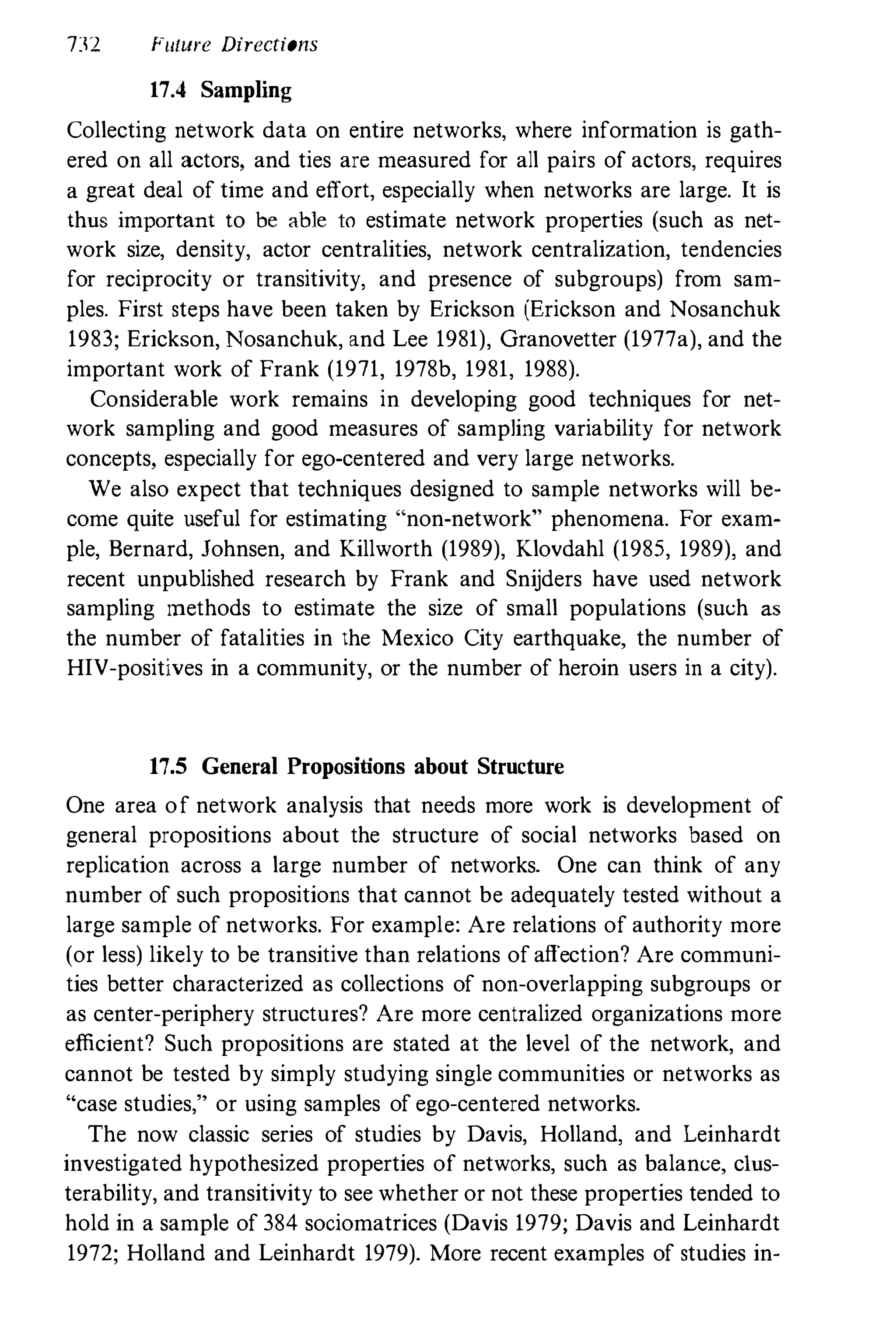 Social Network Analysis [1994]