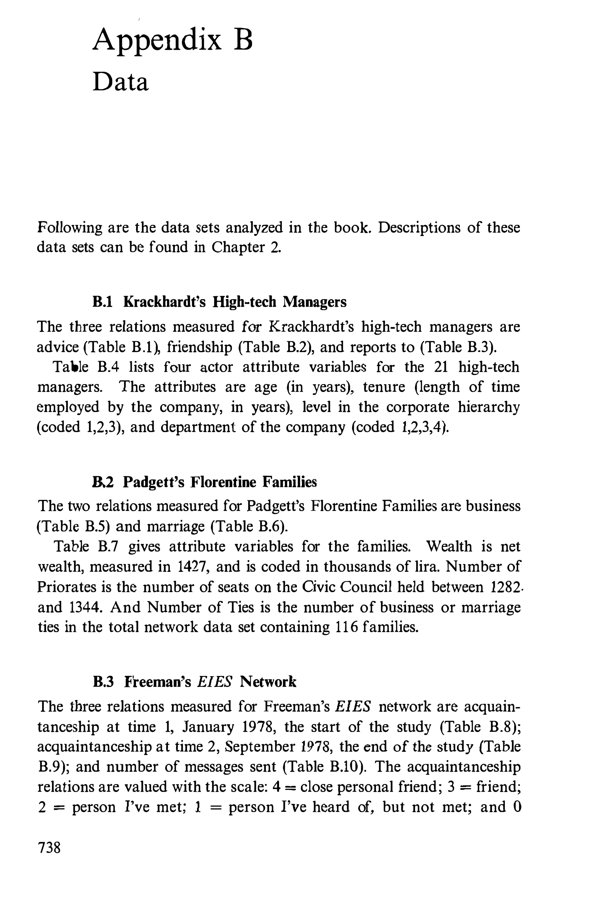 Social Network Analysis [1994]