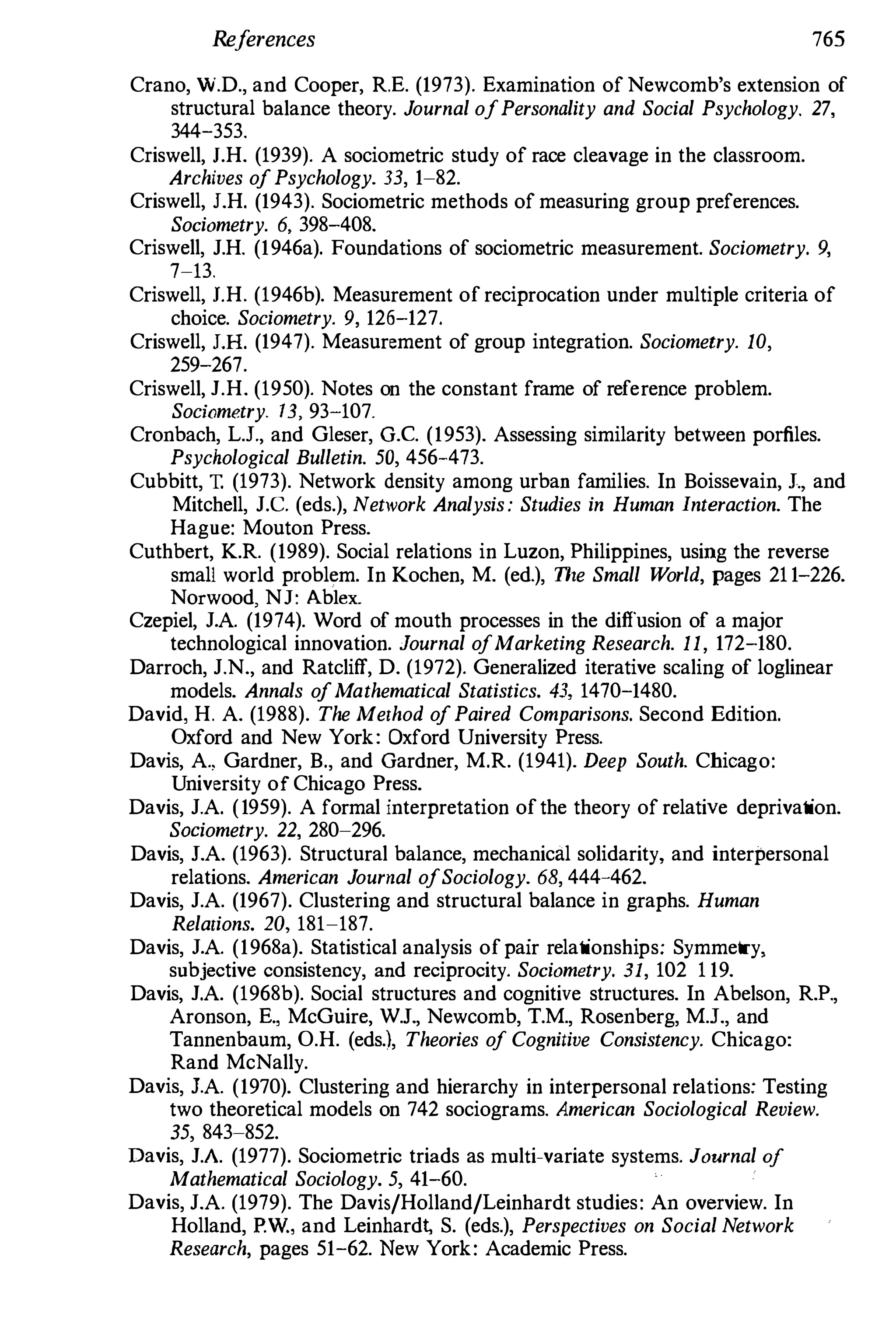 Social Network Analysis [1994]