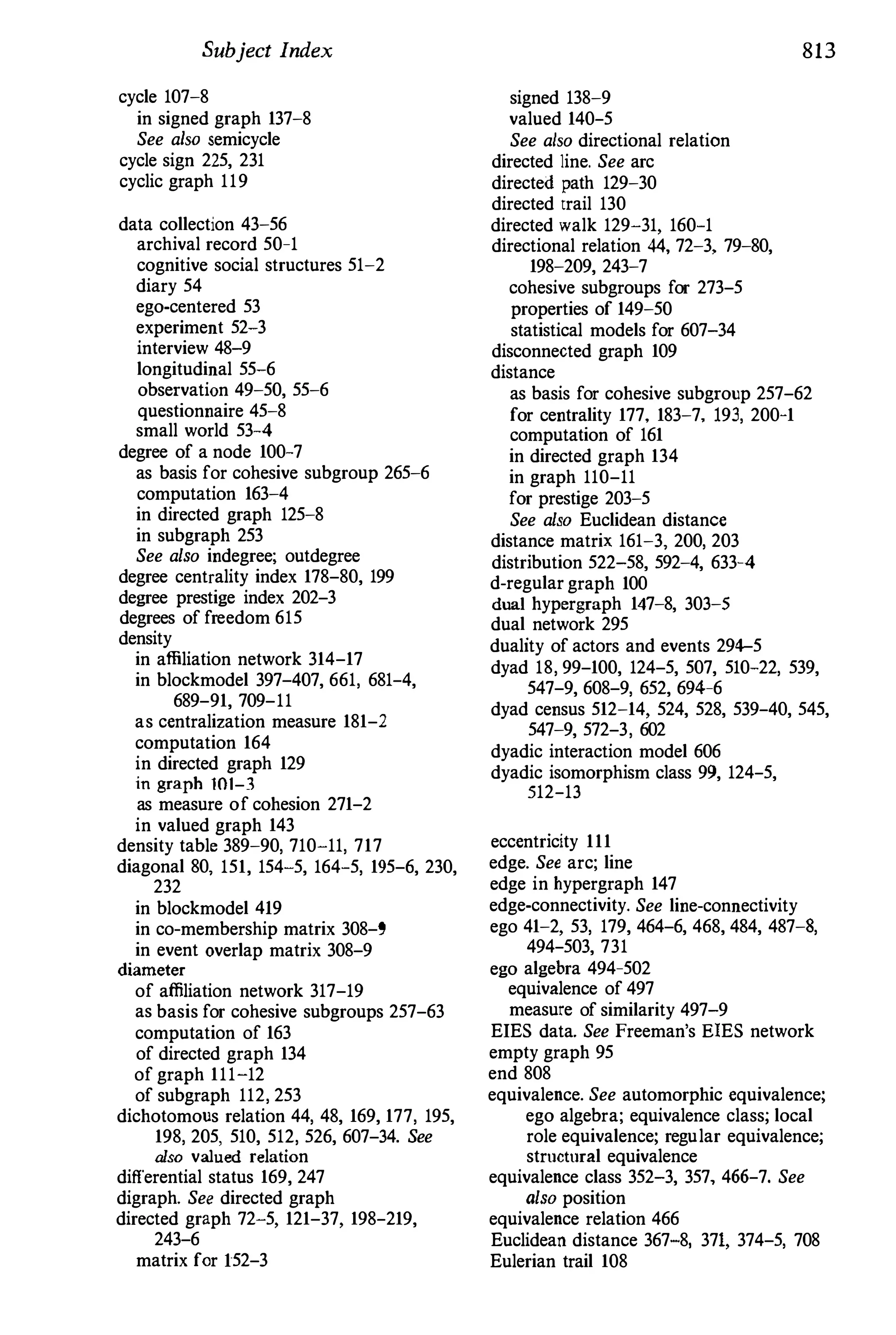 Social Network Analysis [1994]