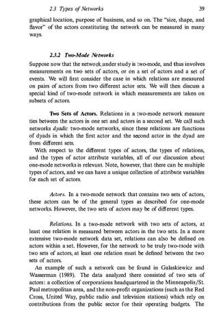 Social Network Analysis [1994] | PDF