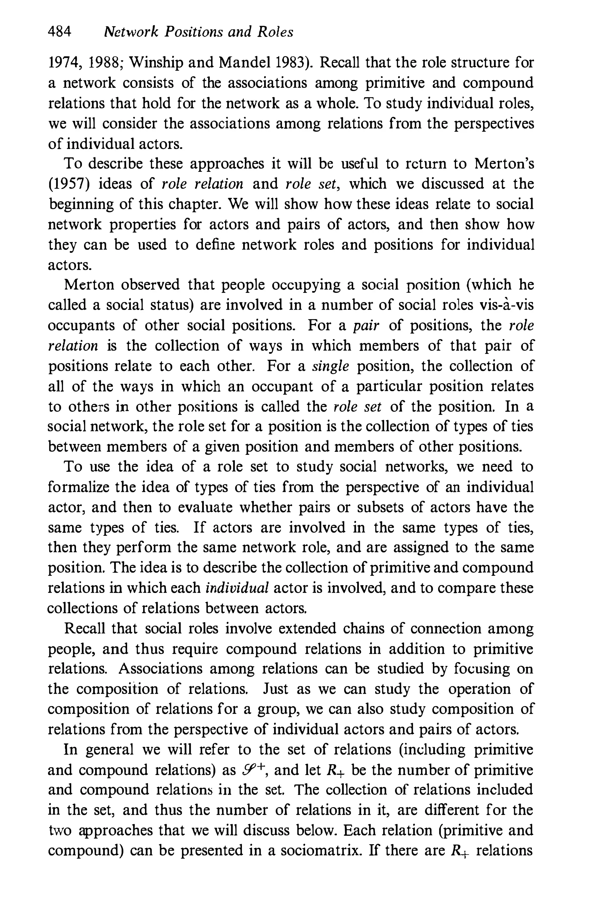 Social Network Analysis 