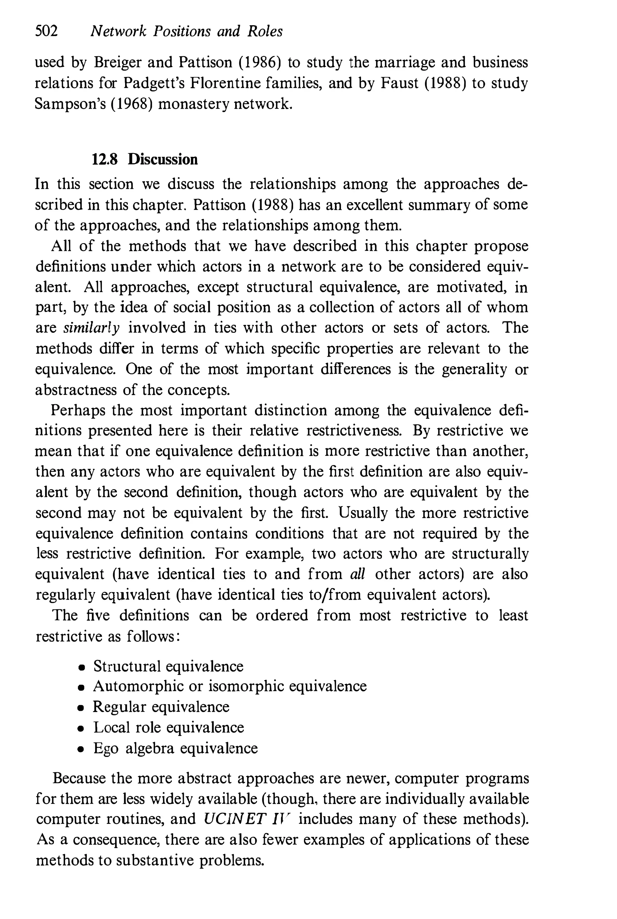 Social Network Analysis 