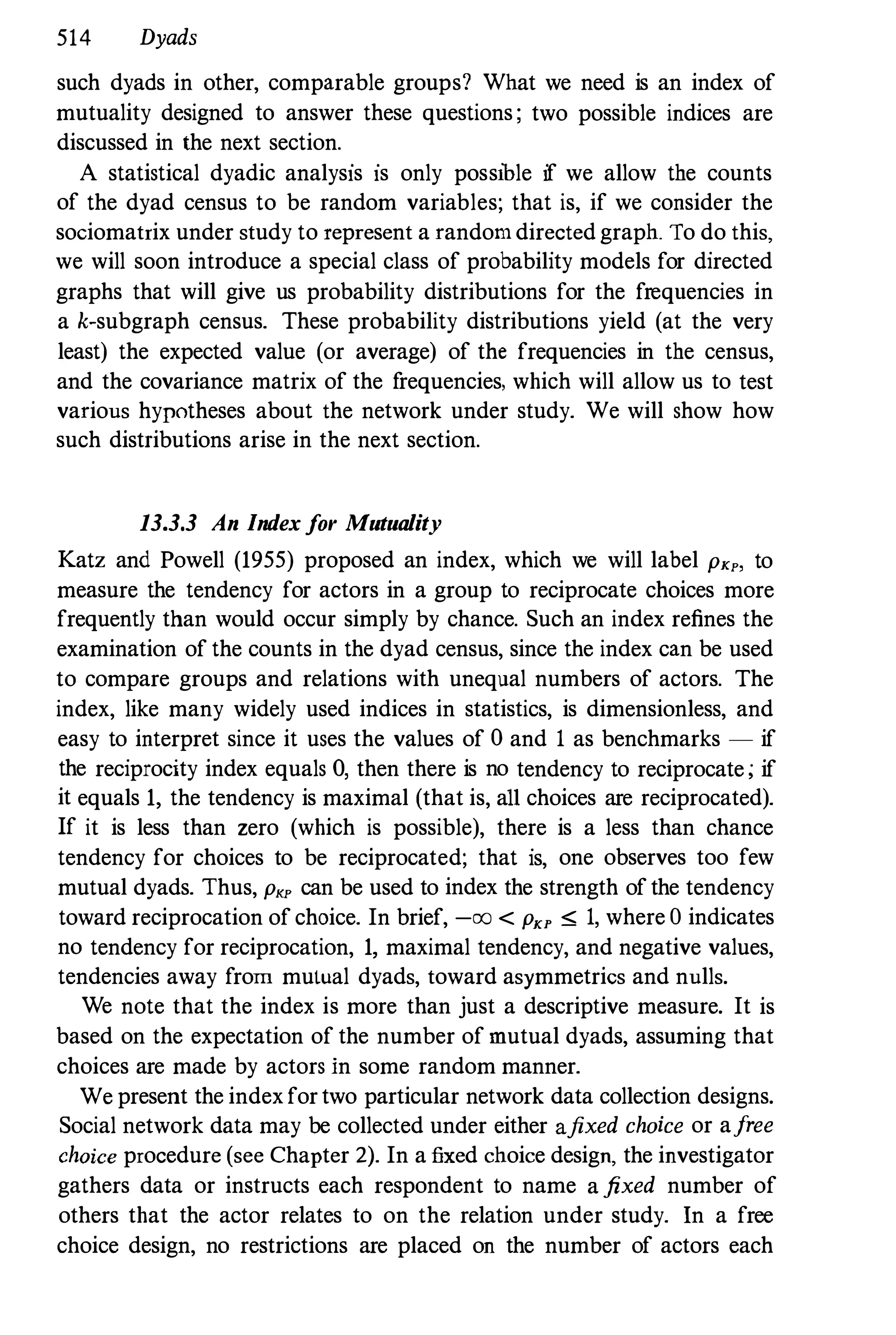 Social Network Analysis 