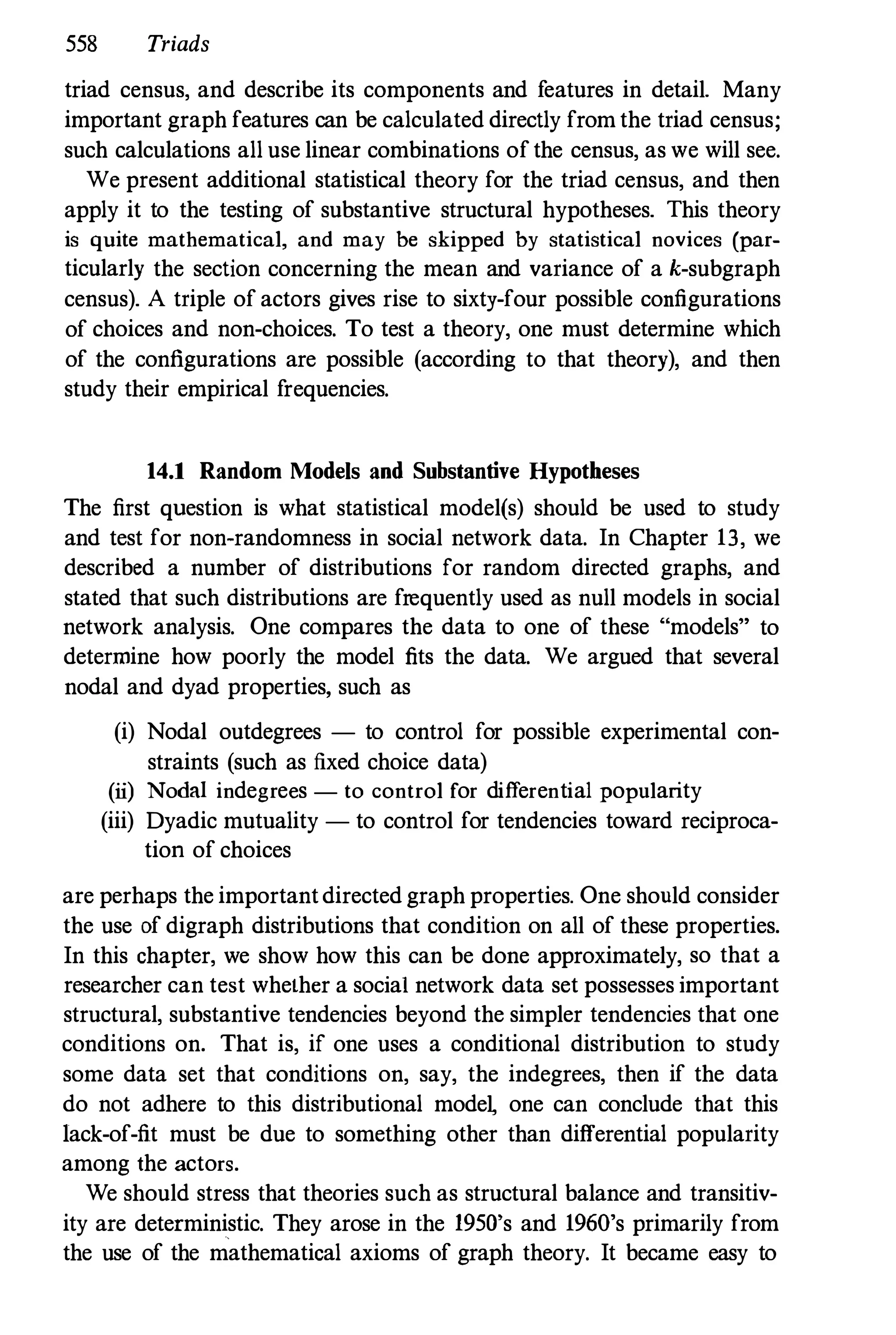 Social Network Analysis 