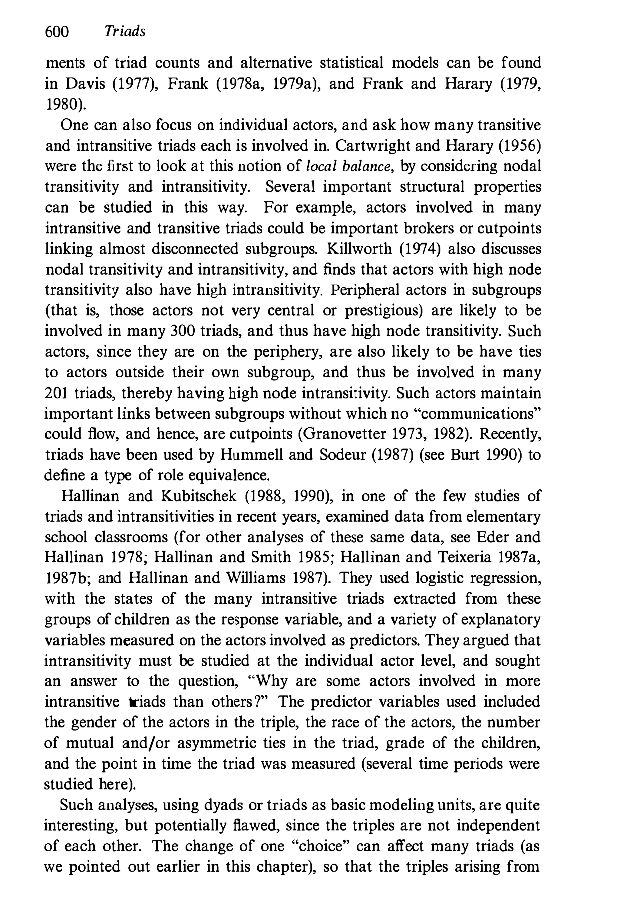 Social Network Analysis 