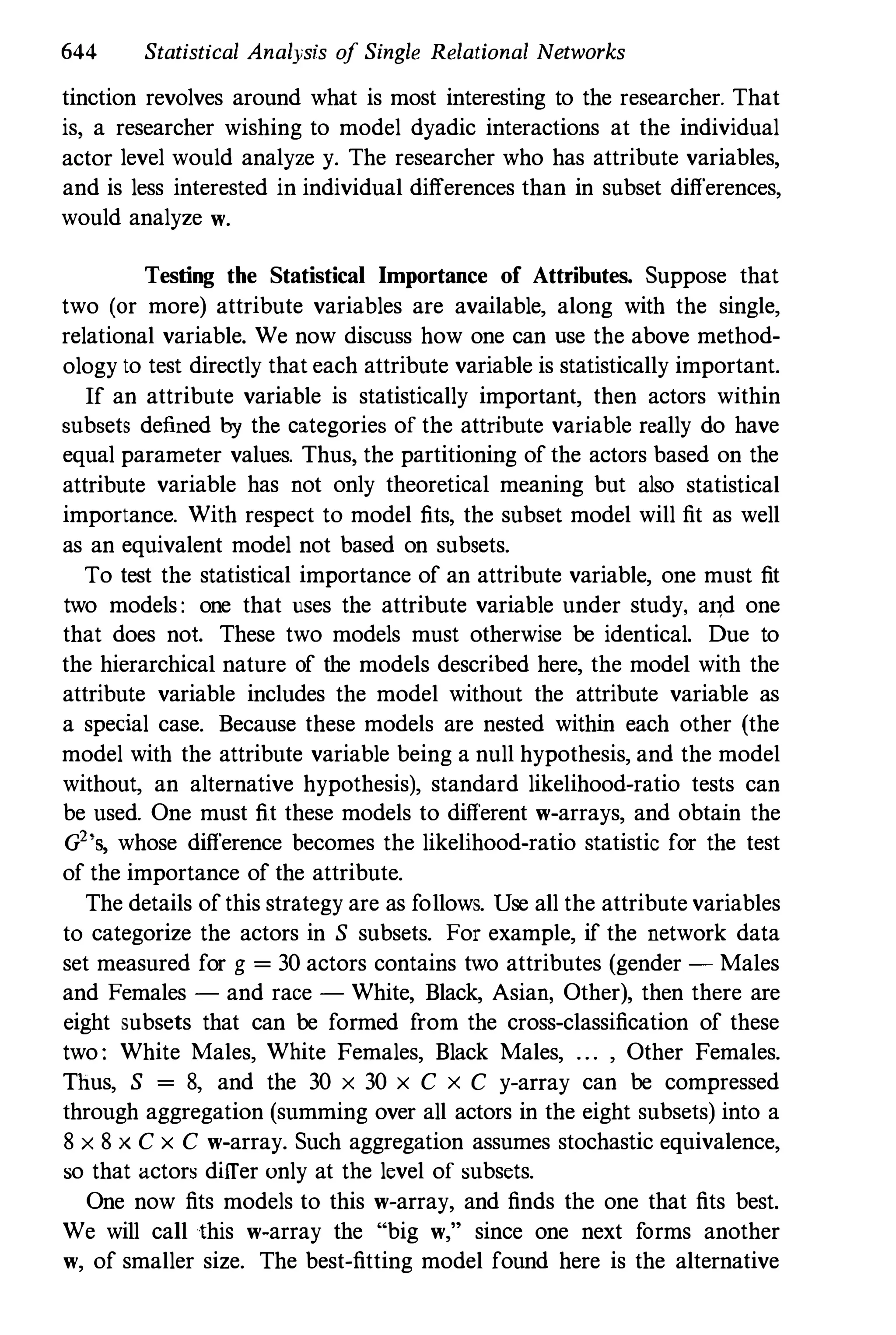 Social Network Analysis 