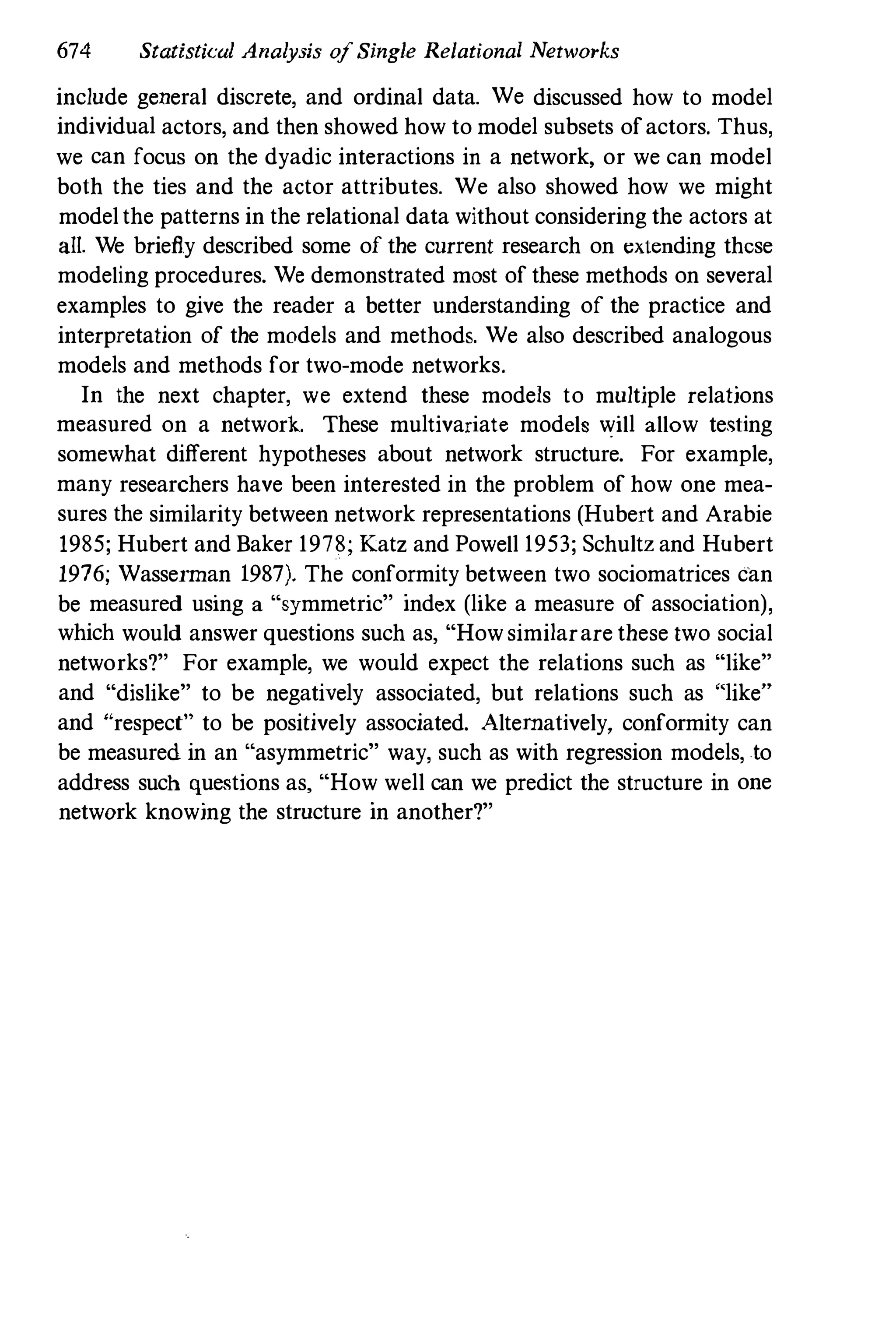 Social Network Analysis 