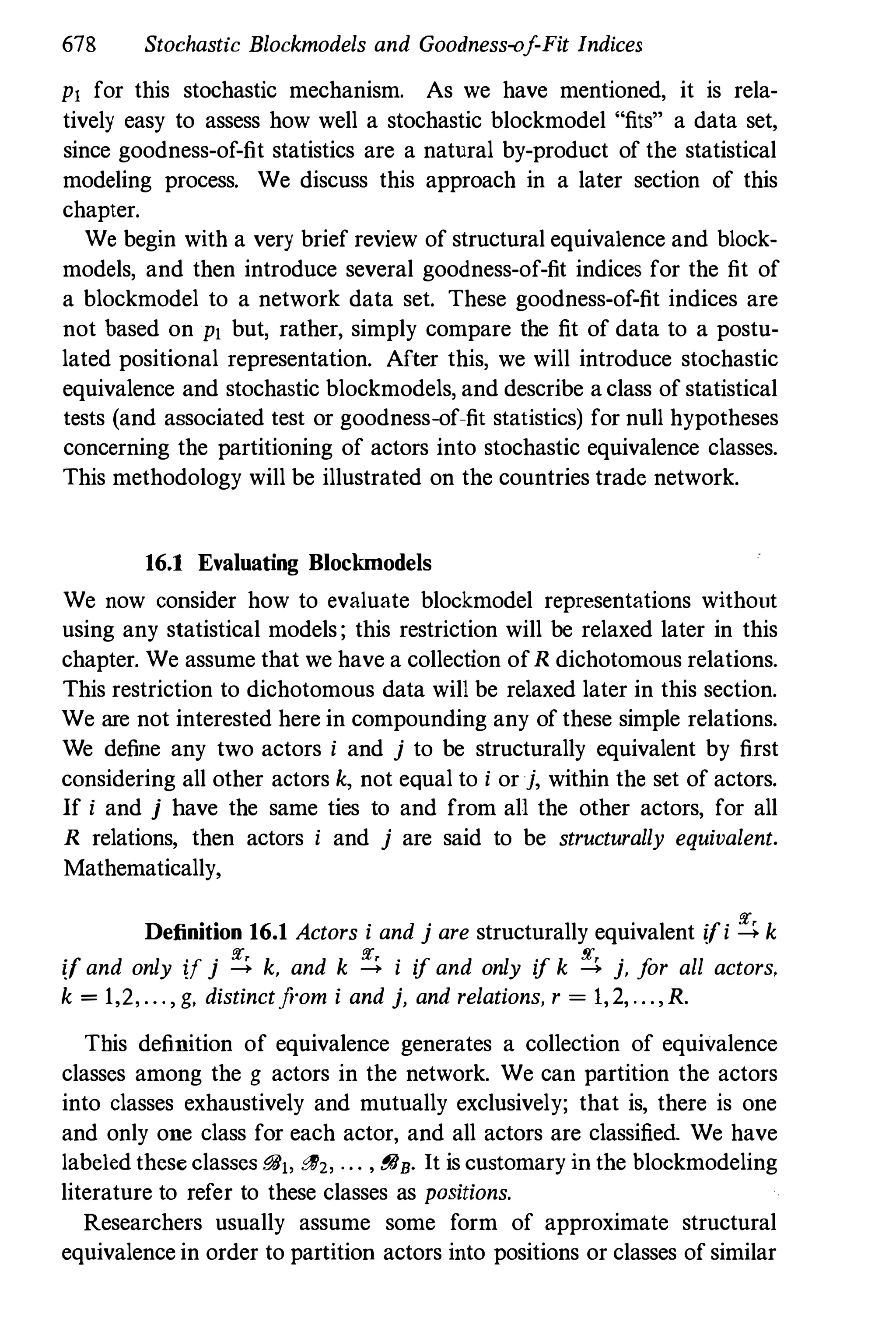 Social Network Analysis 