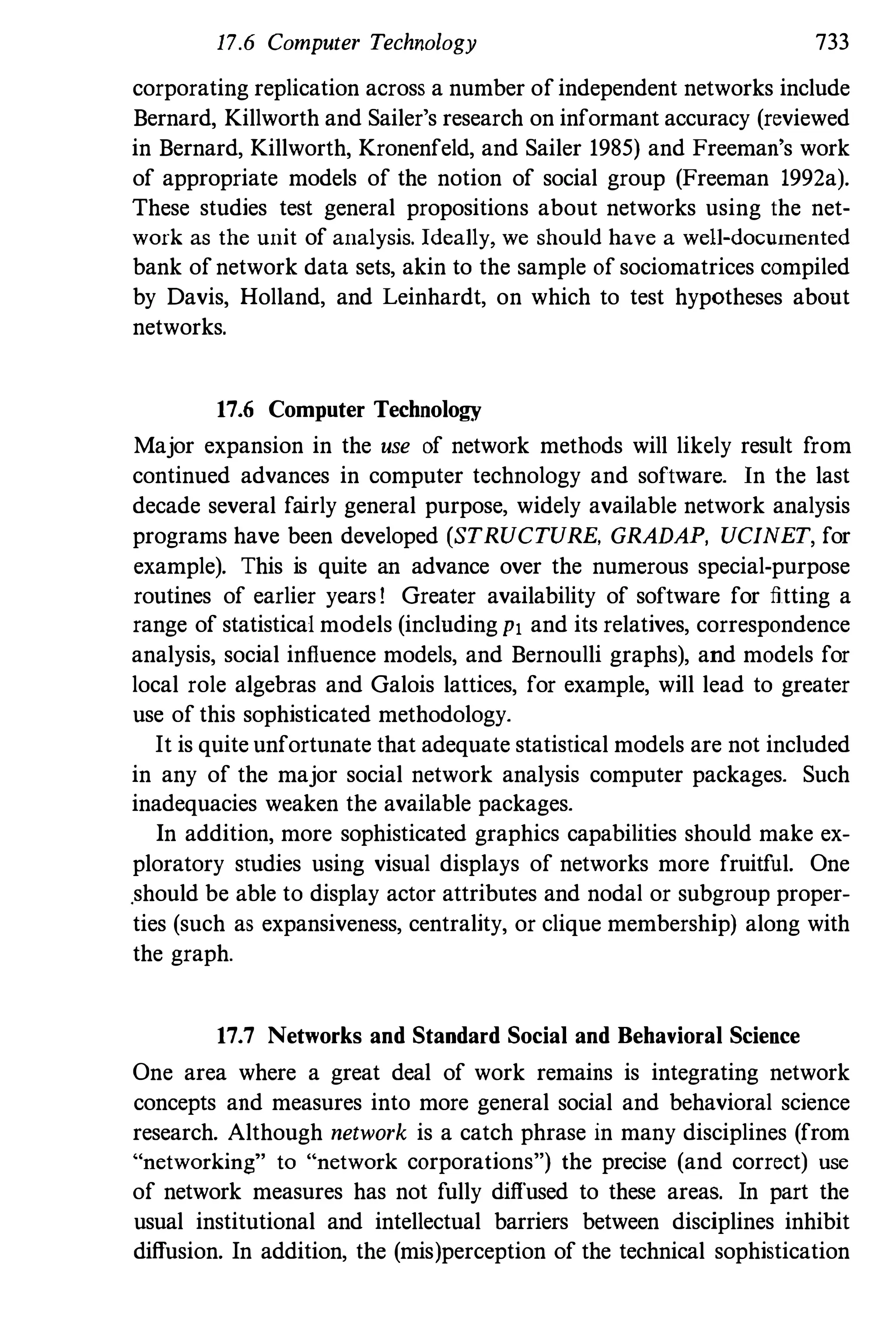 Social Network Analysis 