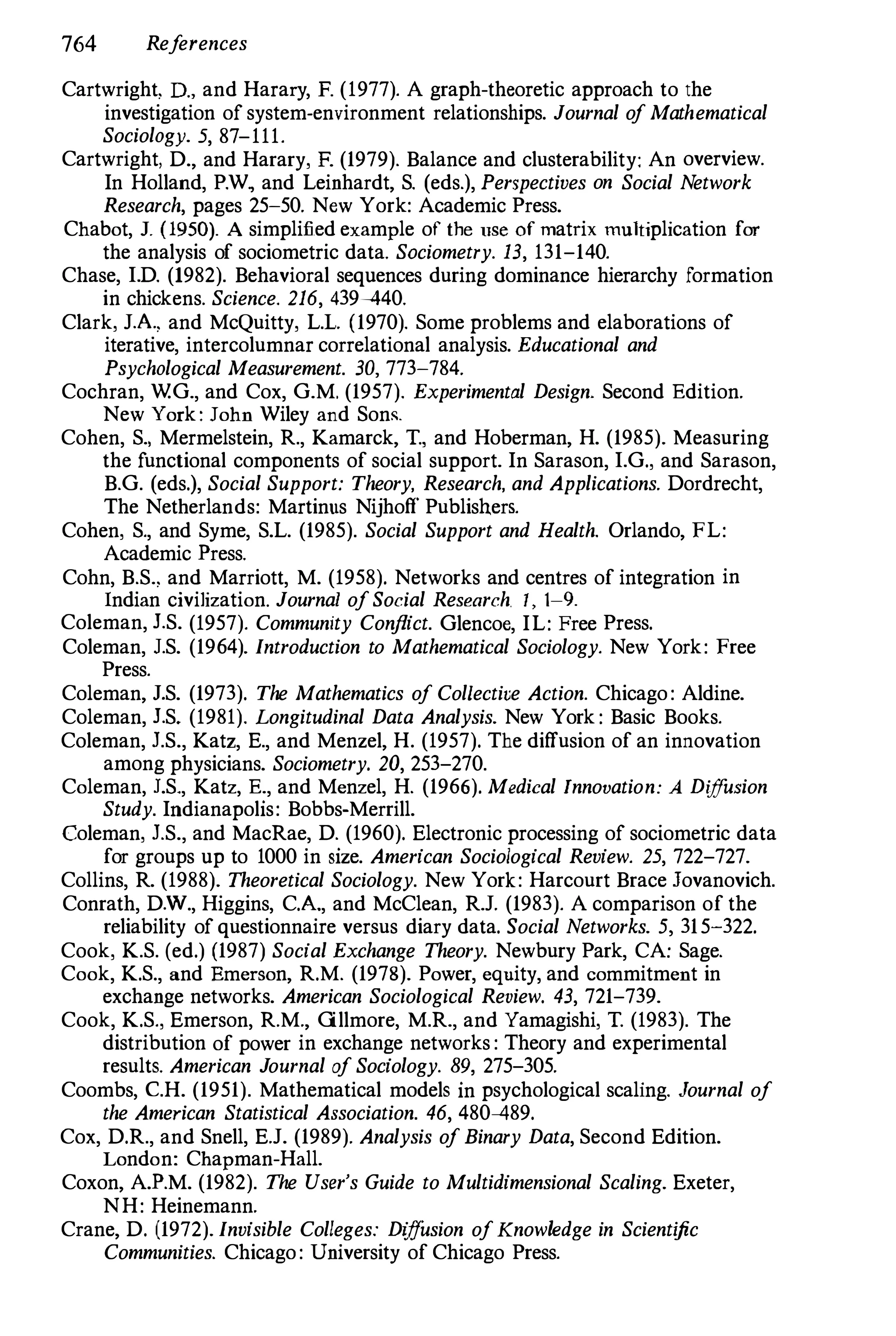 Social Network Analysis 