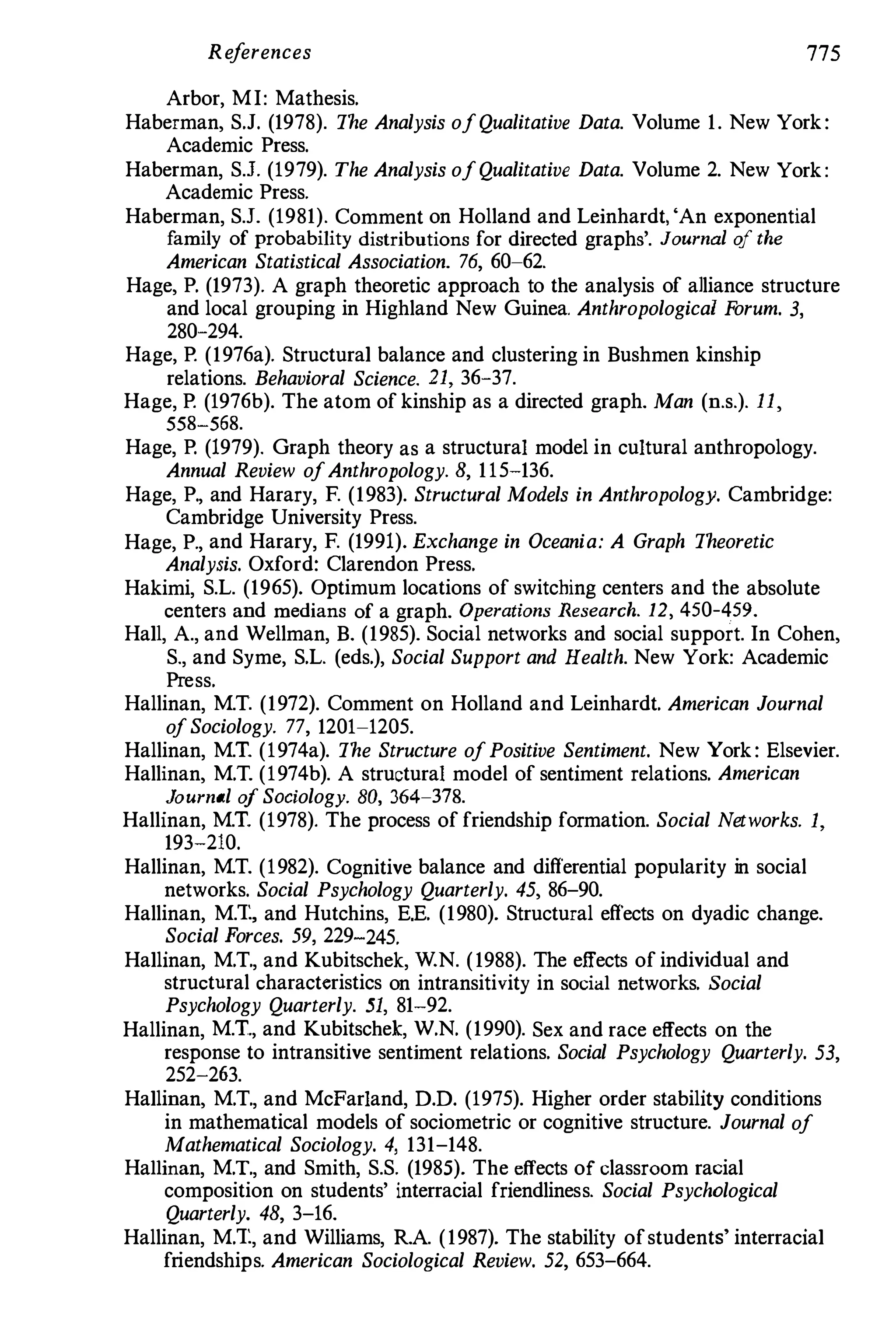 Social Network Analysis 