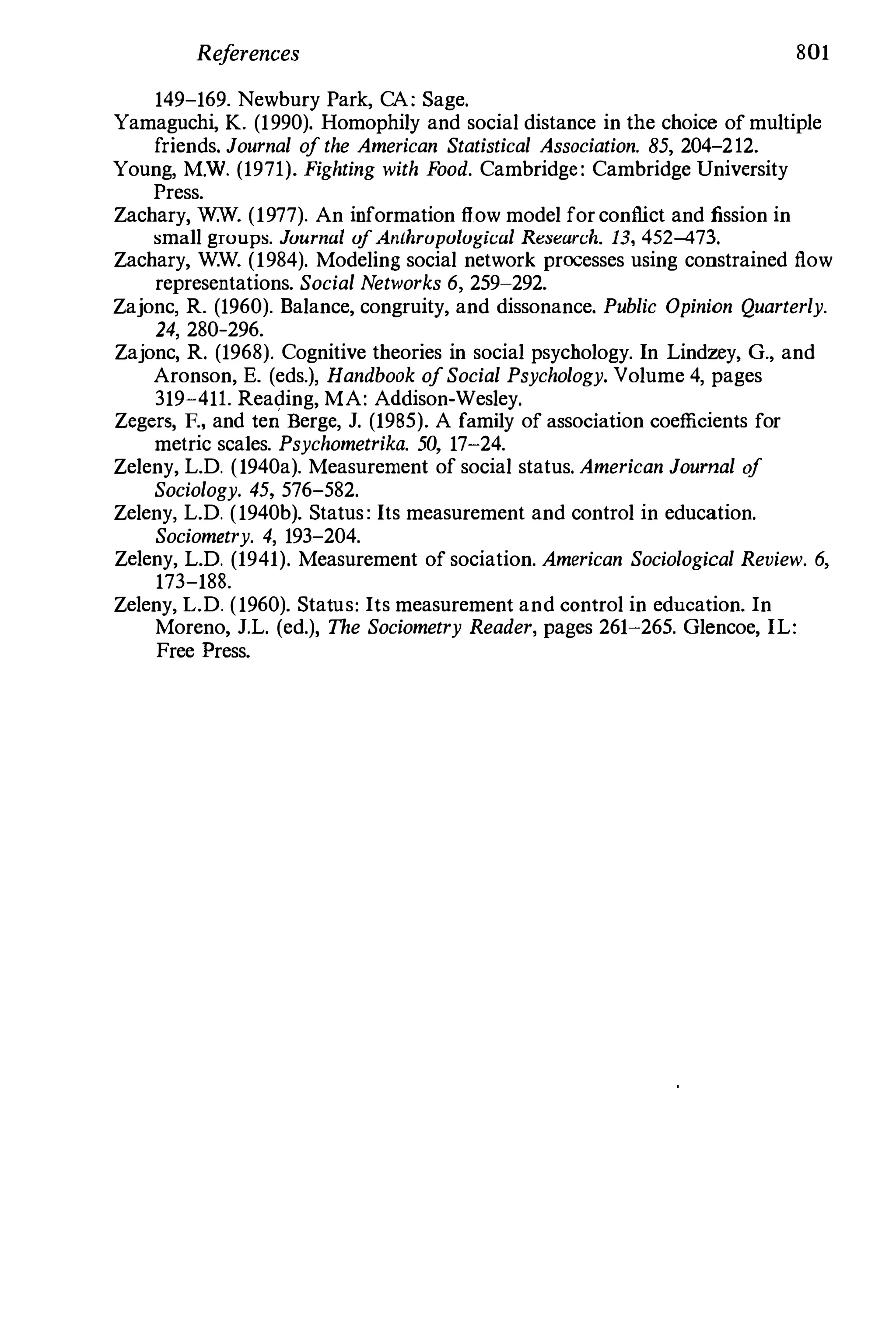 Social Network Analysis 