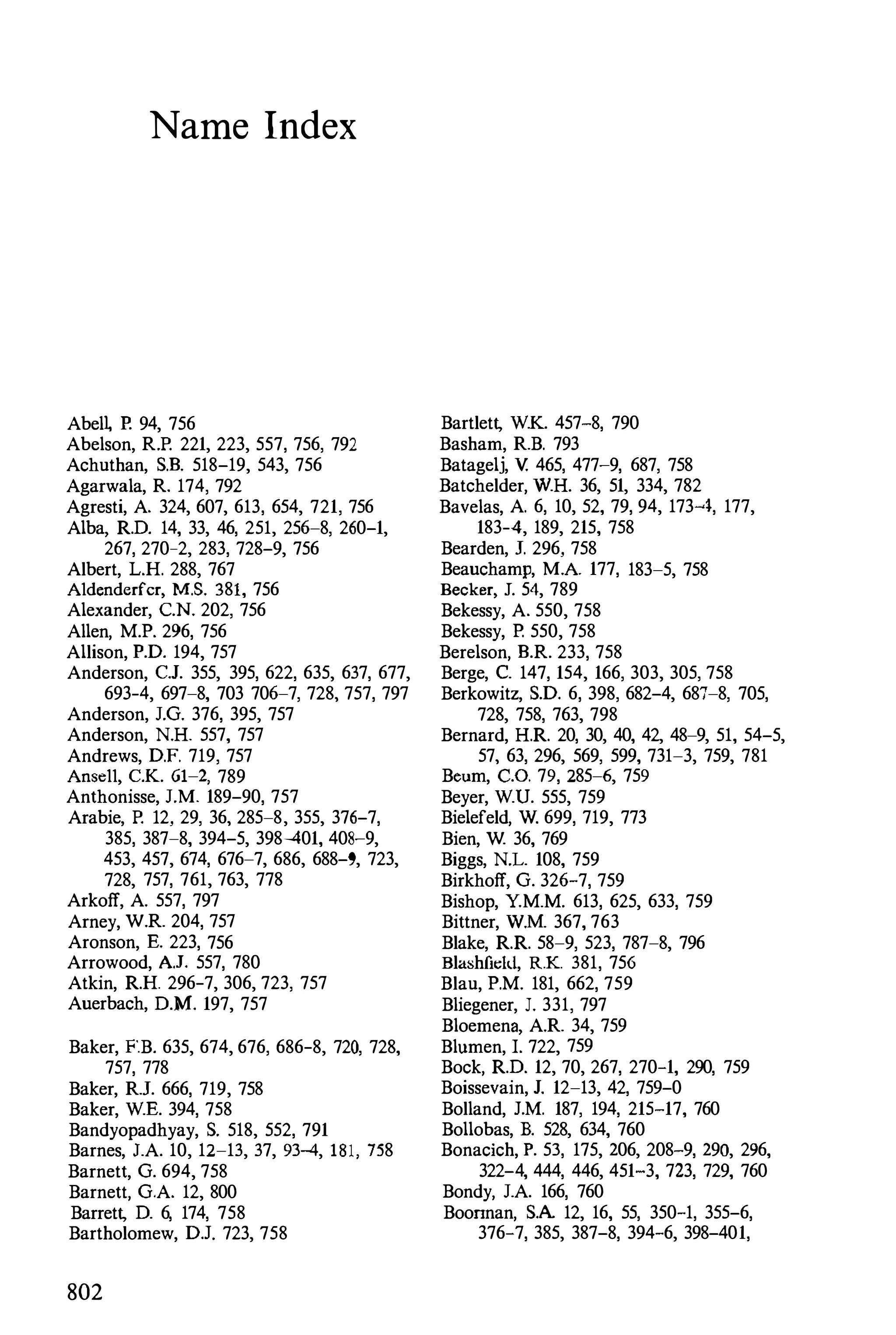 Social Network Analysis 