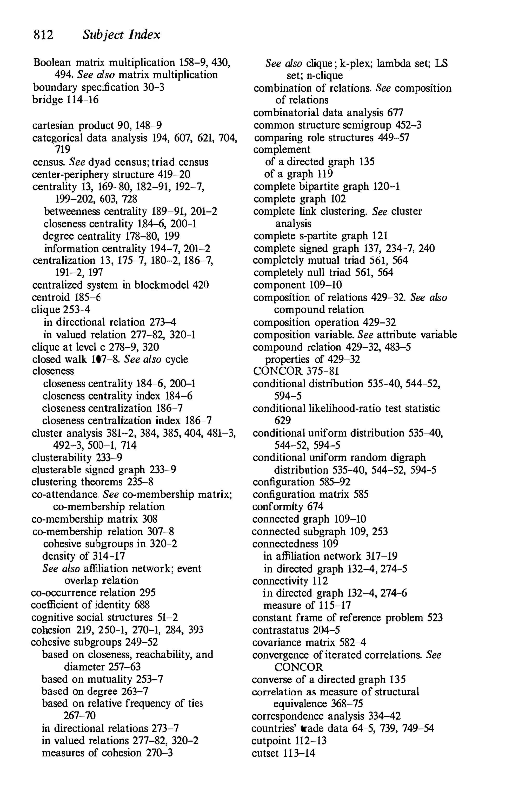 Social Network Analysis 