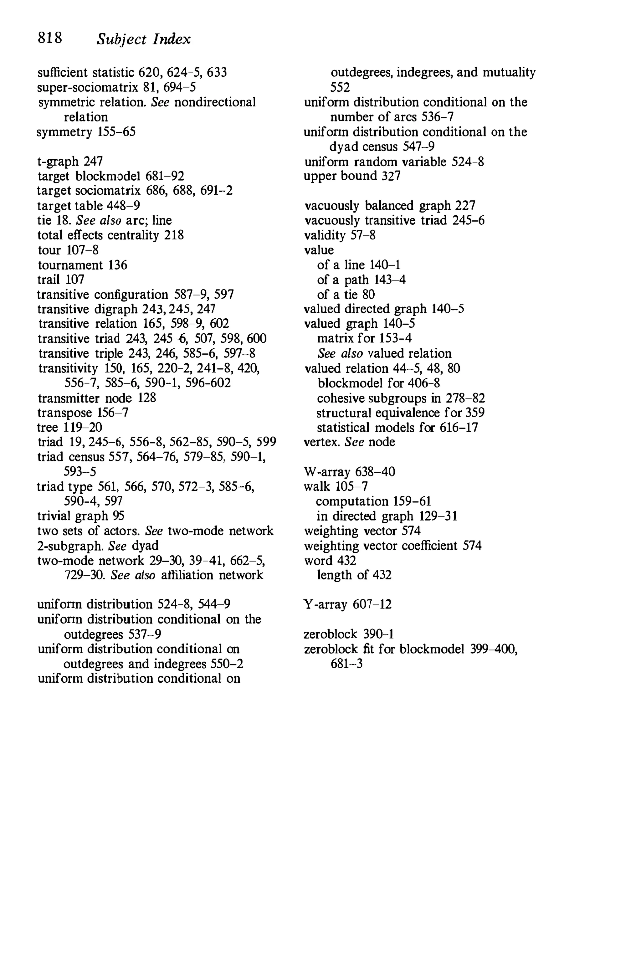 Social Network Analysis 