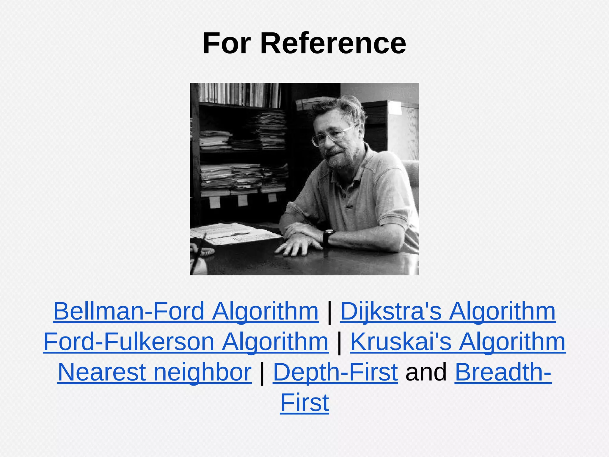 Diameter(G)
Paths in a Network
 