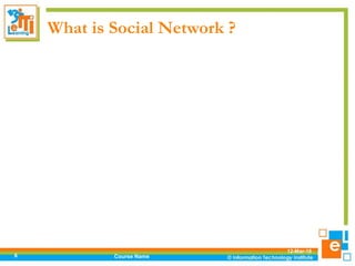 What is Social Network ?
12-Mar-18
Course Name6
 