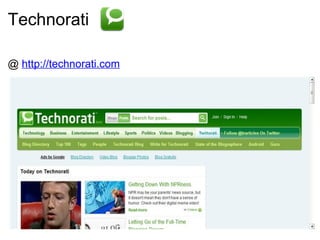 Technorati @  http://technorati.com 