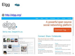 Elgg @  http://elgg.org/ 