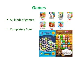 Games
• All kinds of games
• Completely Free
 