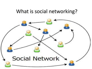 What is social networking?
 